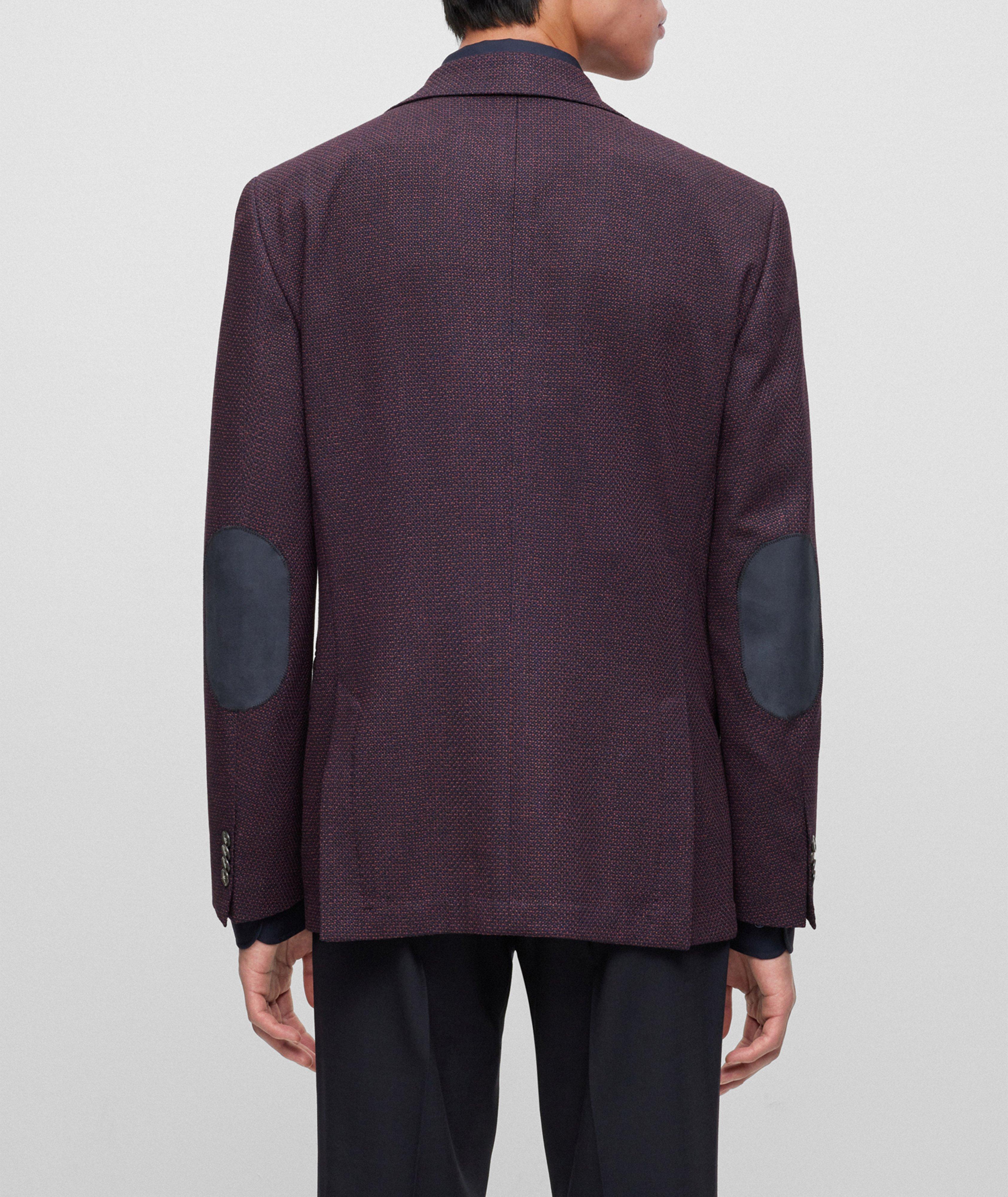 Slim-Fit Micro-Pattern Sport Jacket image 2