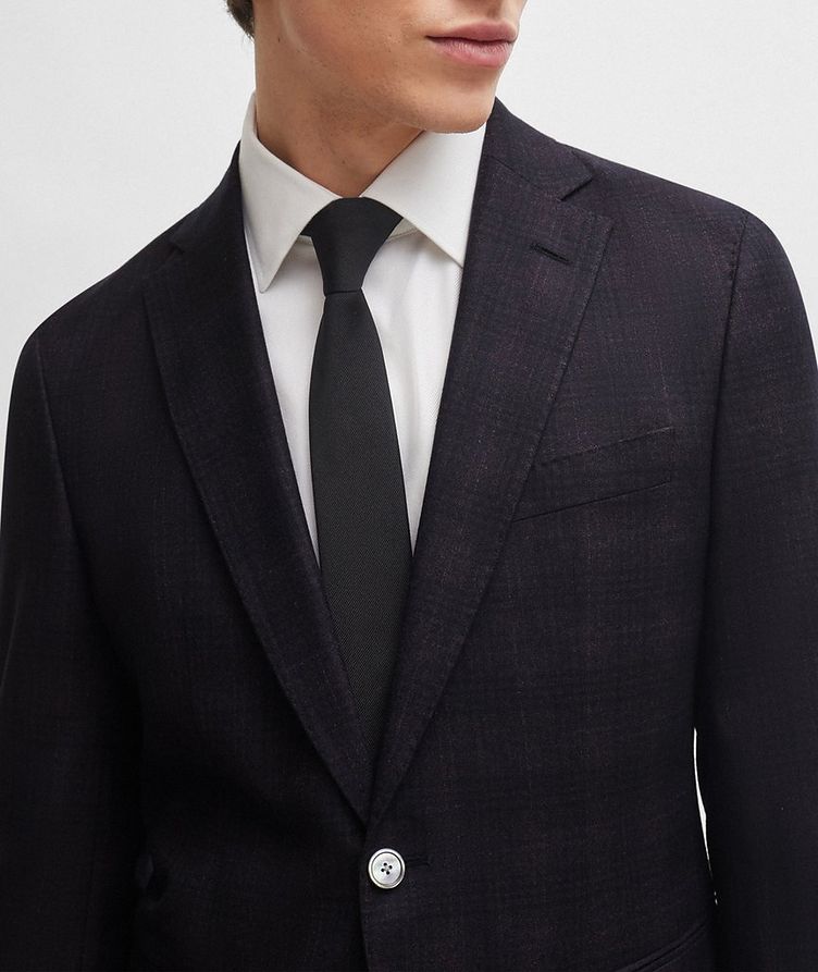 Slim-Fit Virgin Wool-Blend Suit image 7