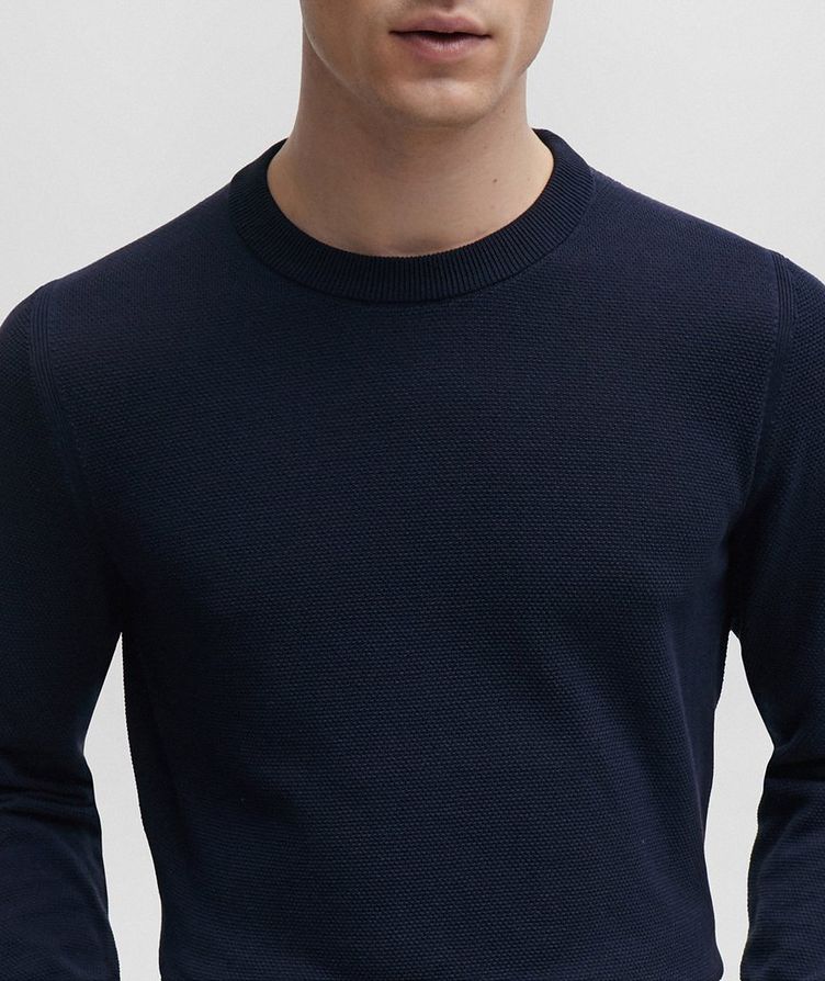 Ecaio Micro-Structured Cotton Sweater  image 3