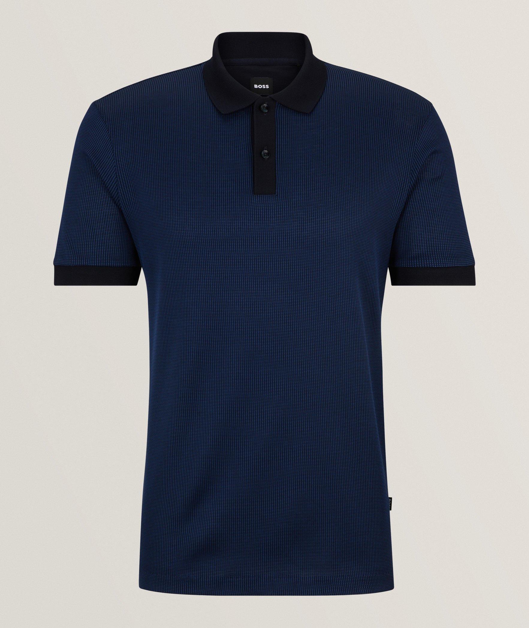 Structured Mercerised Cotton Polo