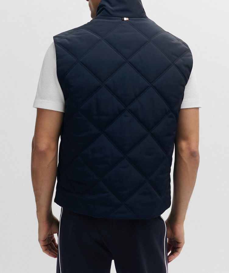 Quilted Technical Fabric Vest image 2