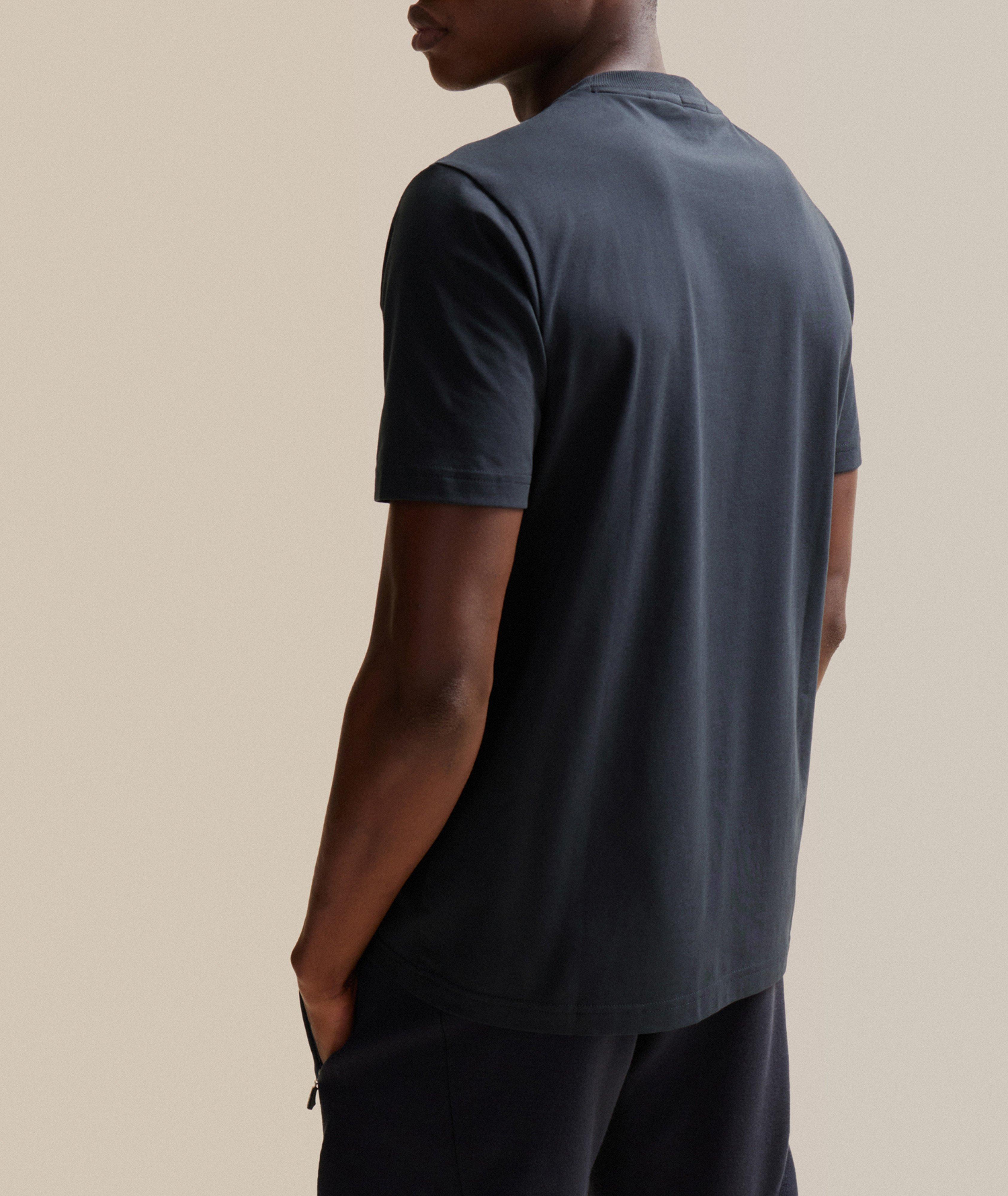 Techno Stretch-Cotton T-Shirt image 2