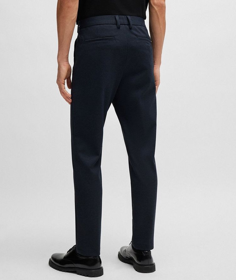 Slim-Fit Structured Performance-Stretch Trousers image 3