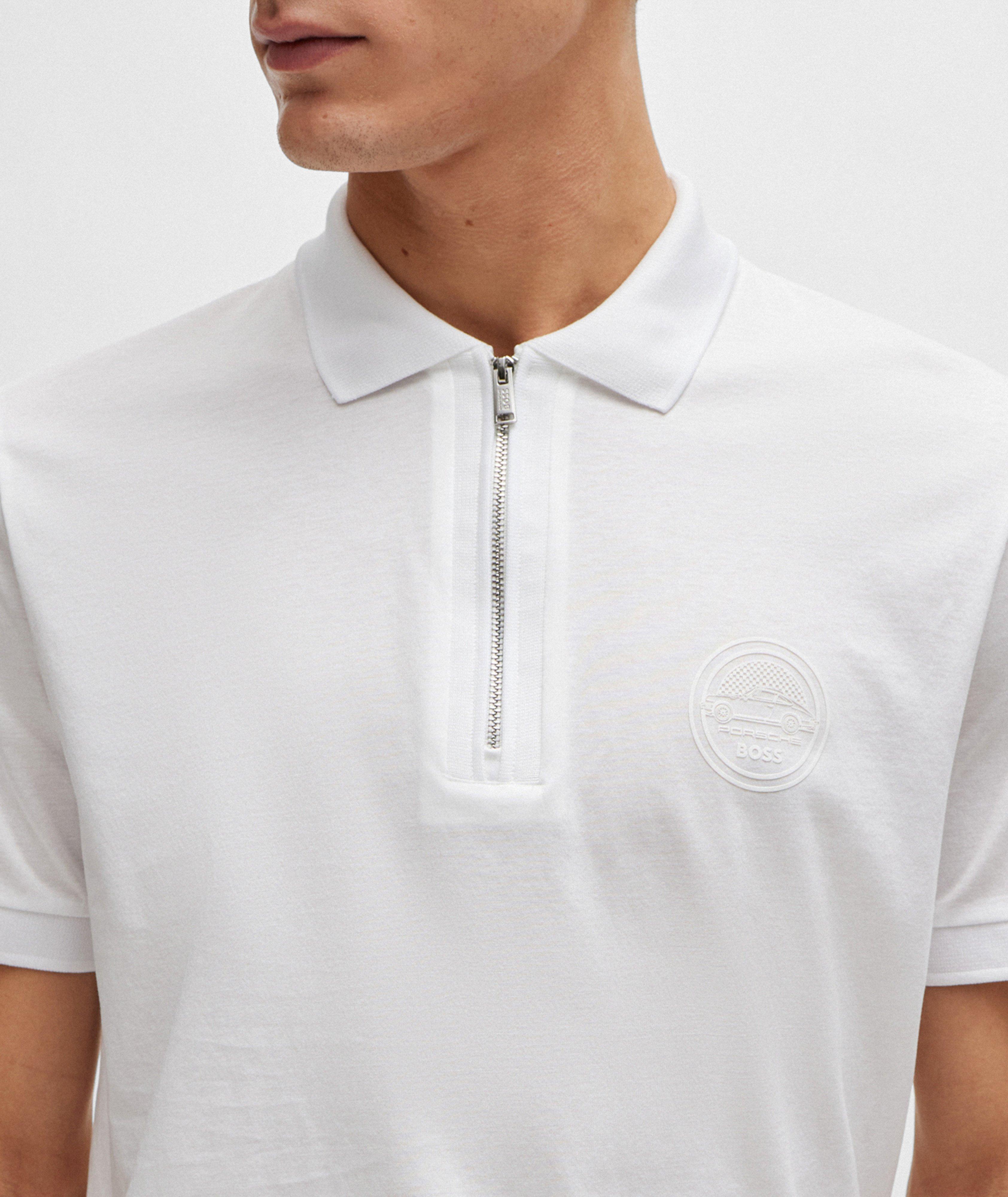 Porsche Collection Mercerised Cotton Polo image 3