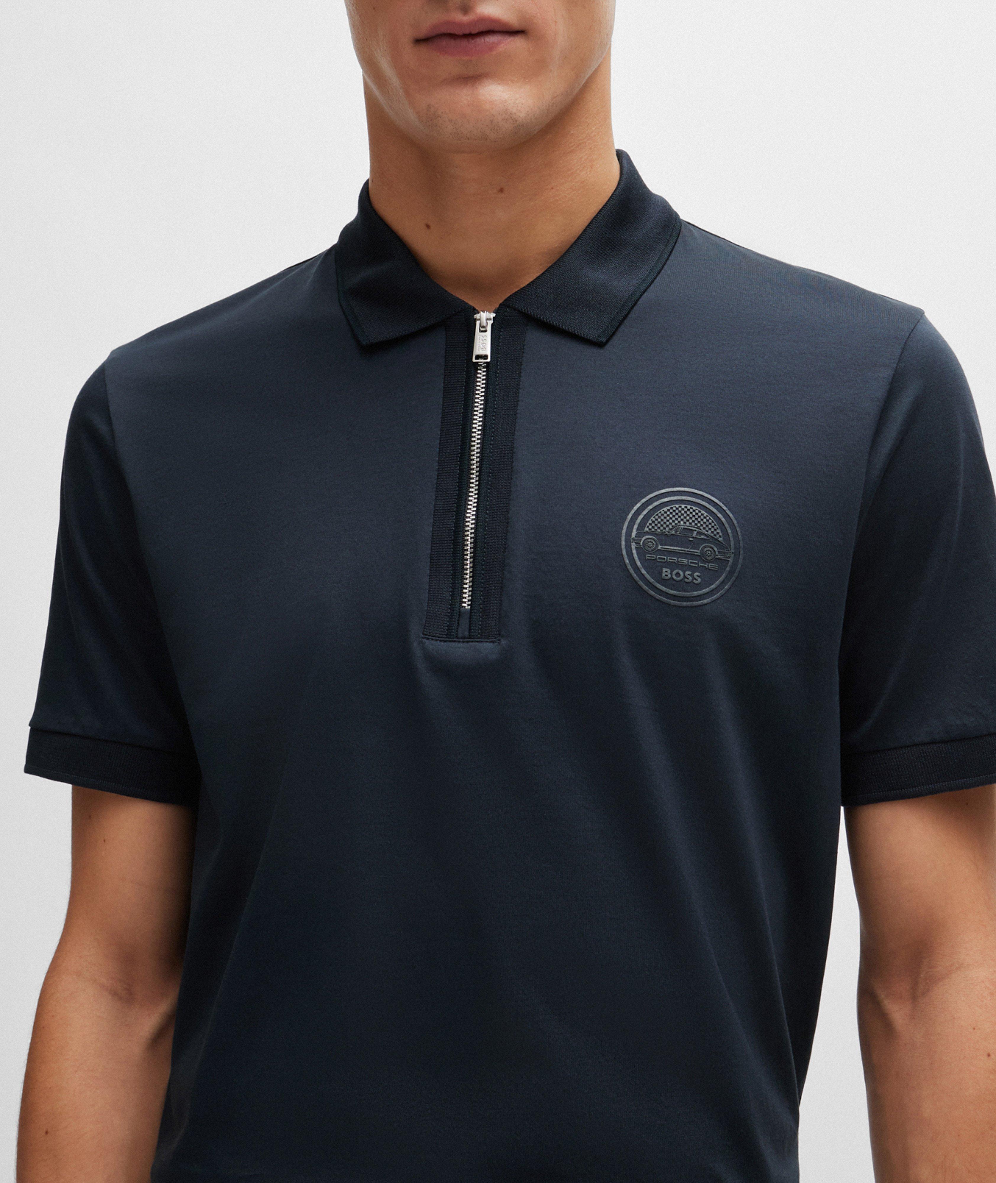 Porsche Collection Mercerised Cotton Polo image 3
