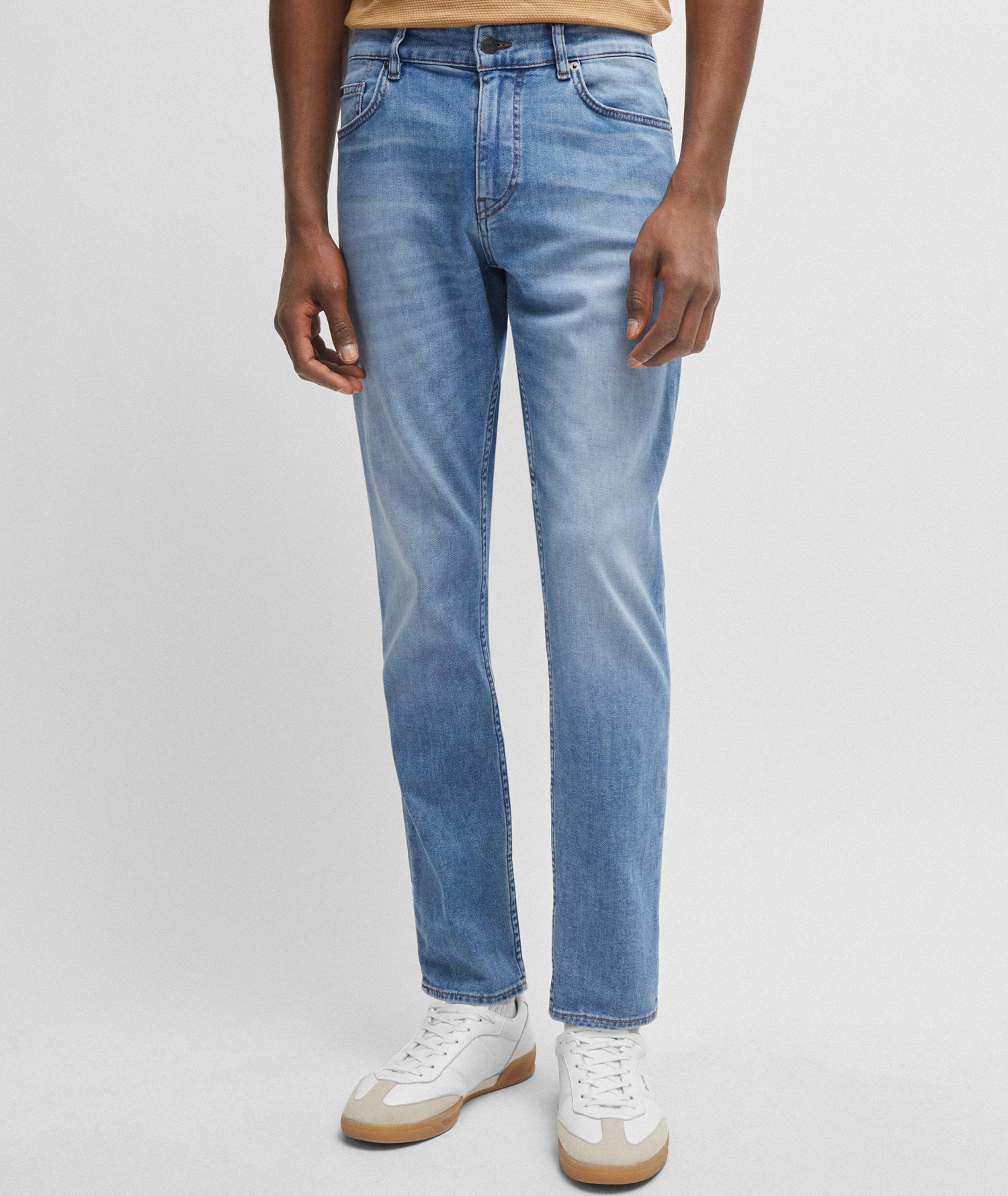 Delano Slim Tapered Stretch-Cotton Jeans   image 2