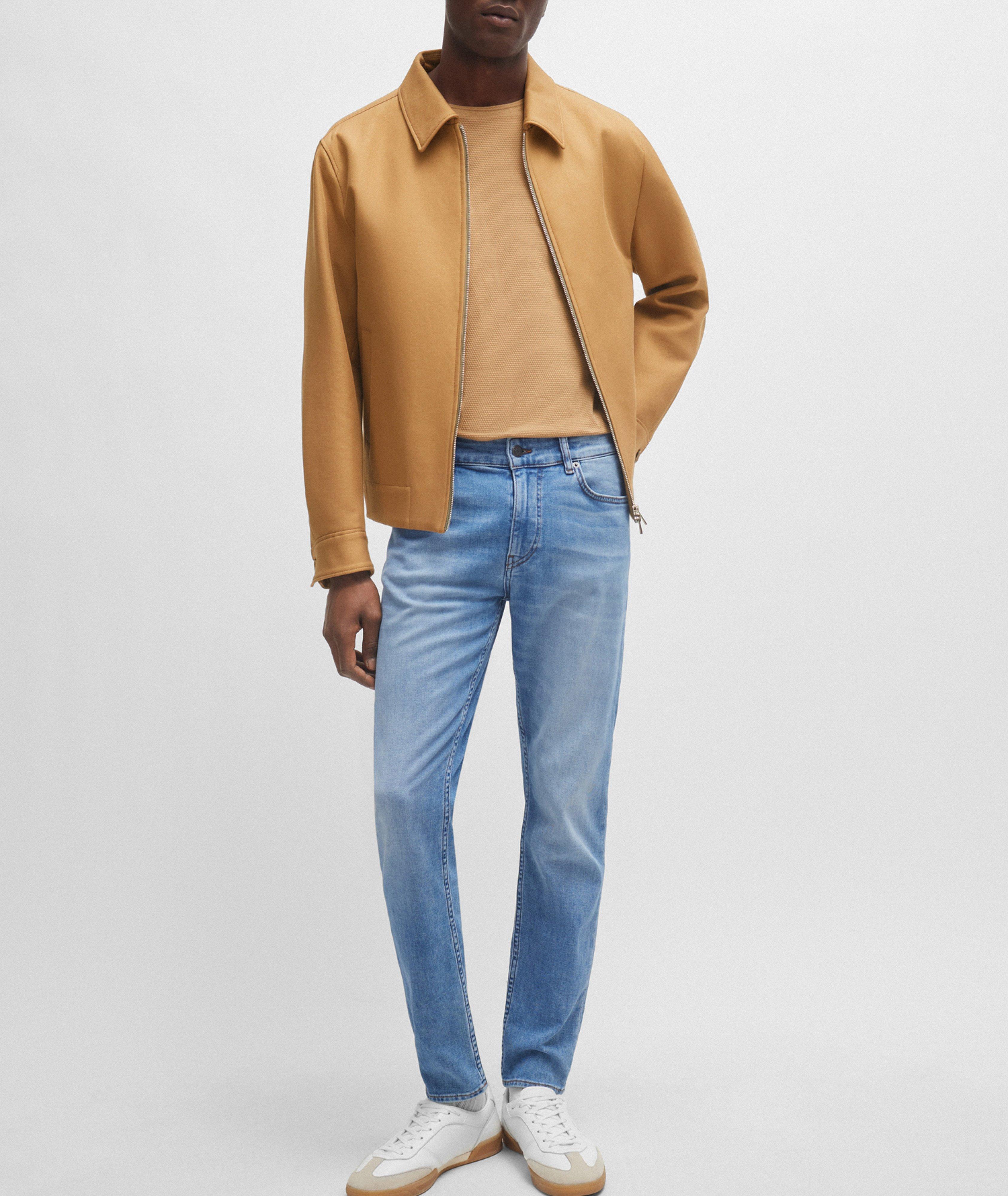 Delano Slim Tapered Stretch-Cotton Jeans   image 5