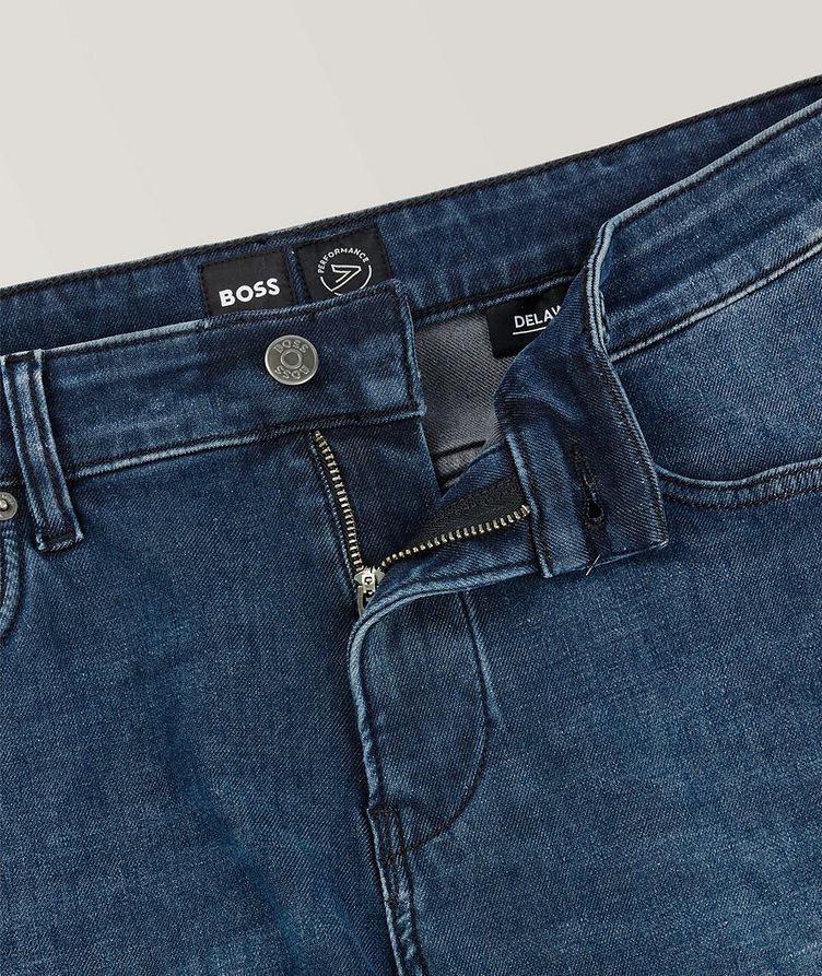 Slim-Fit Performance-Stretch Cotton Jeans  image 1