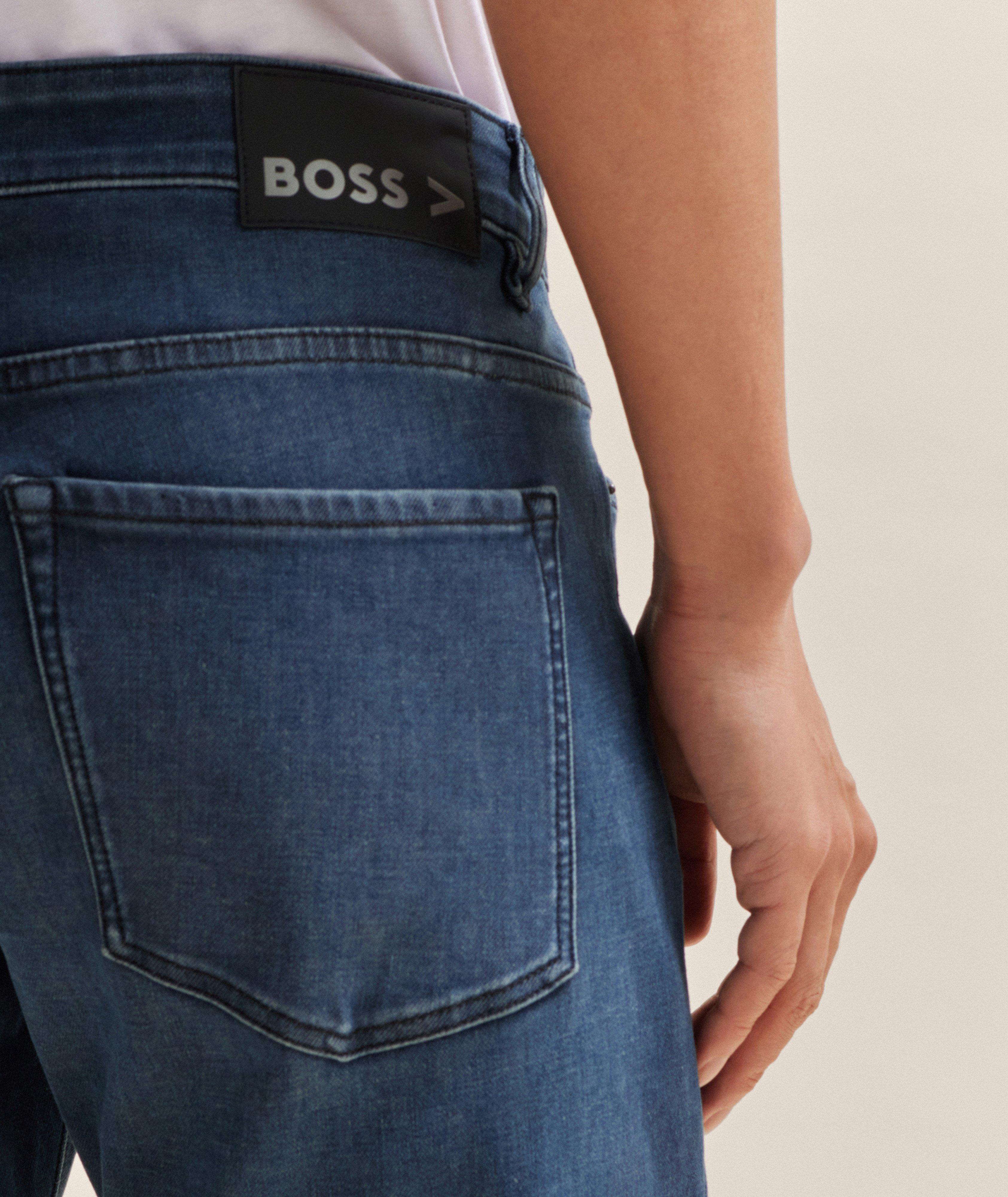 BOSS Slim Fit Performance Stretch Cotton Jeans Jeans Harry Rosen