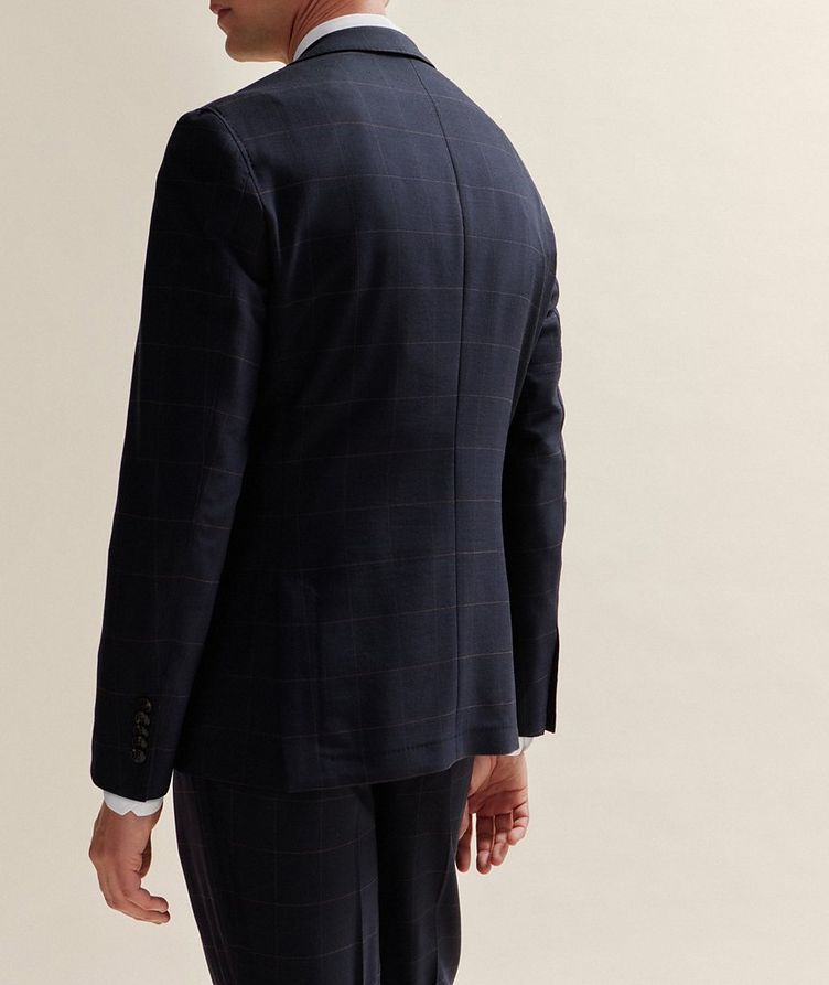 Slim-Fit Virgin Wool-Blend Suit image 2