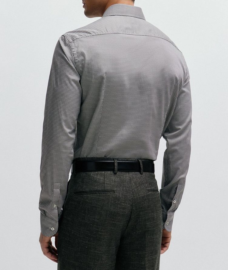 Slim-Fit Printed Twill Cotton-Lyocell Shirt image 2