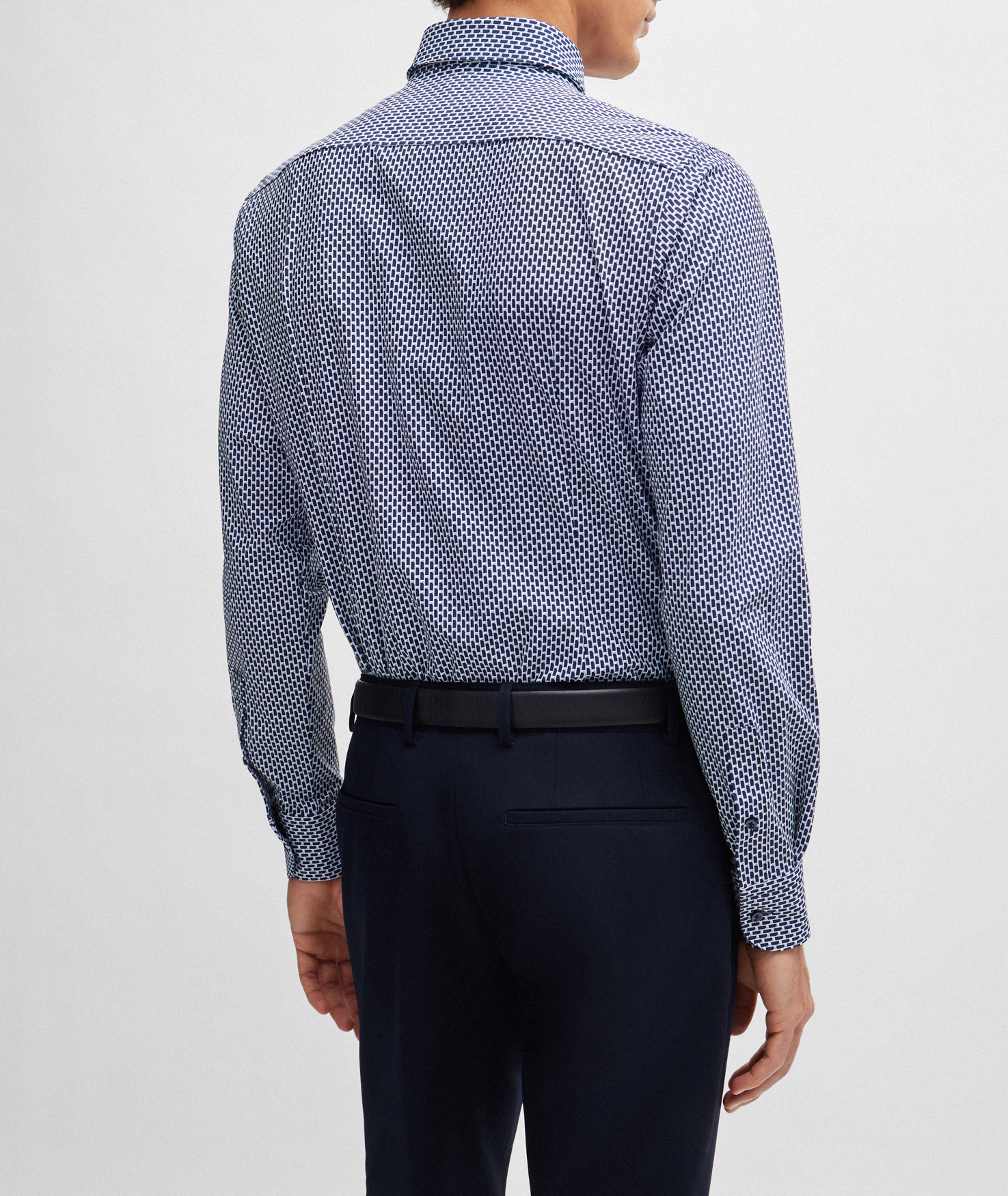 Micro-Pattern Dress Shirt image 2