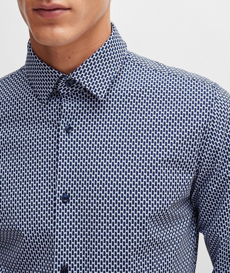 Micro-Pattern Dress Shirt image 3