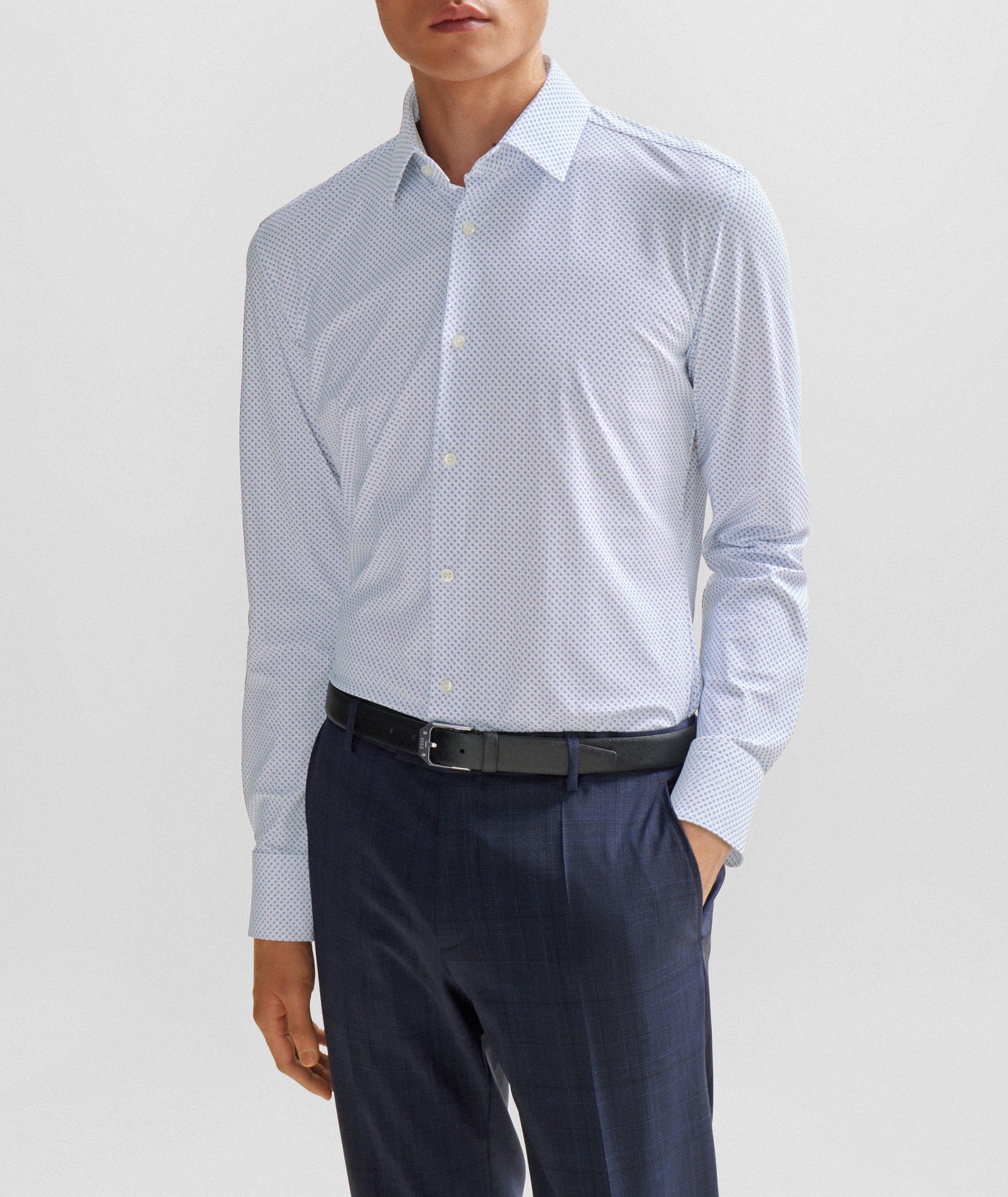 Slim-Fit Neat Pattern Shirt image 1