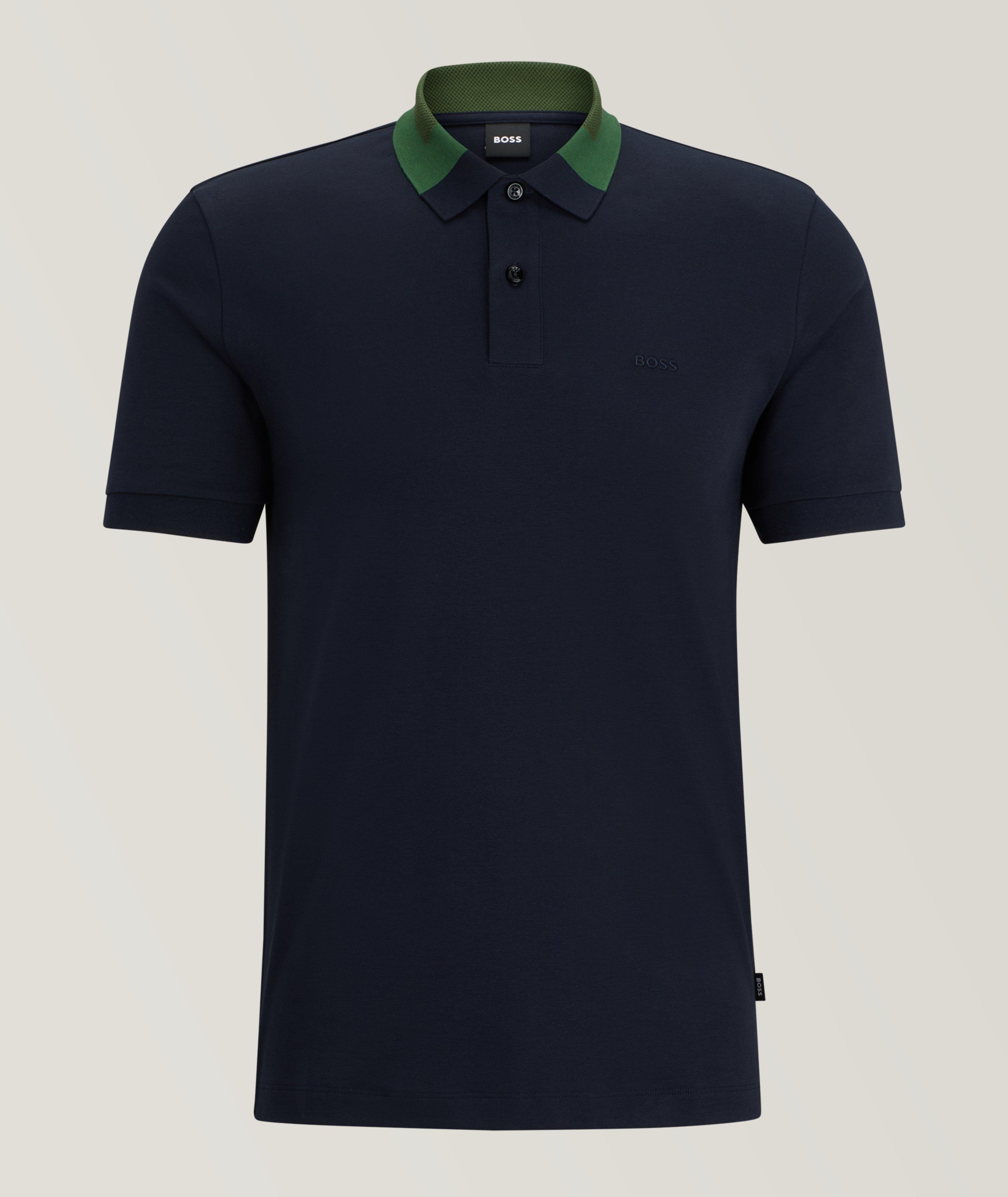 Boss hotsell green polo