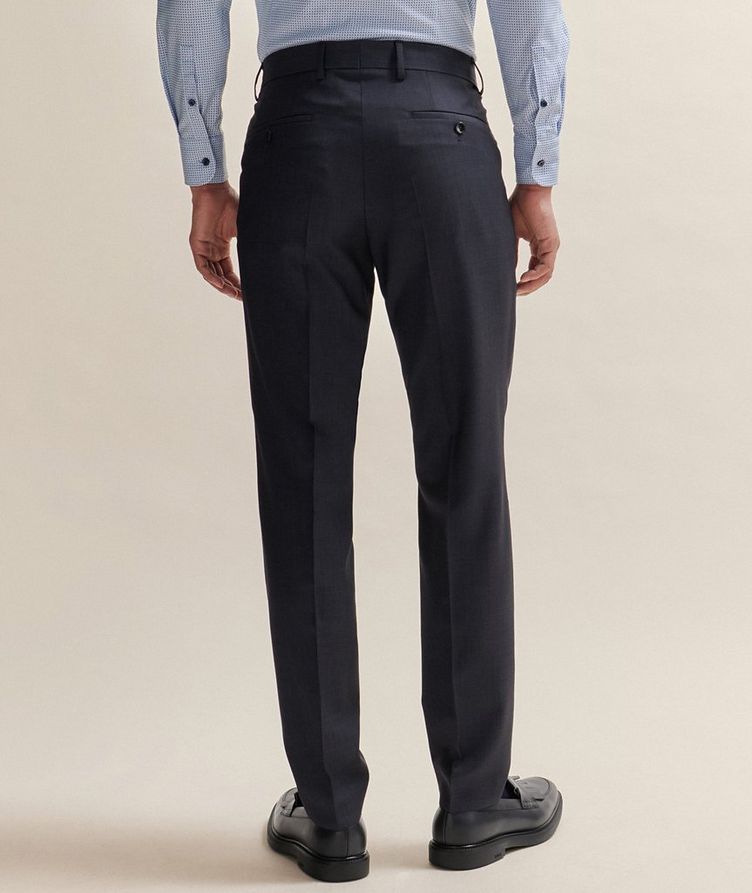 Slim-Fit Micro-Pattern Stretch-Wool Suit image 4