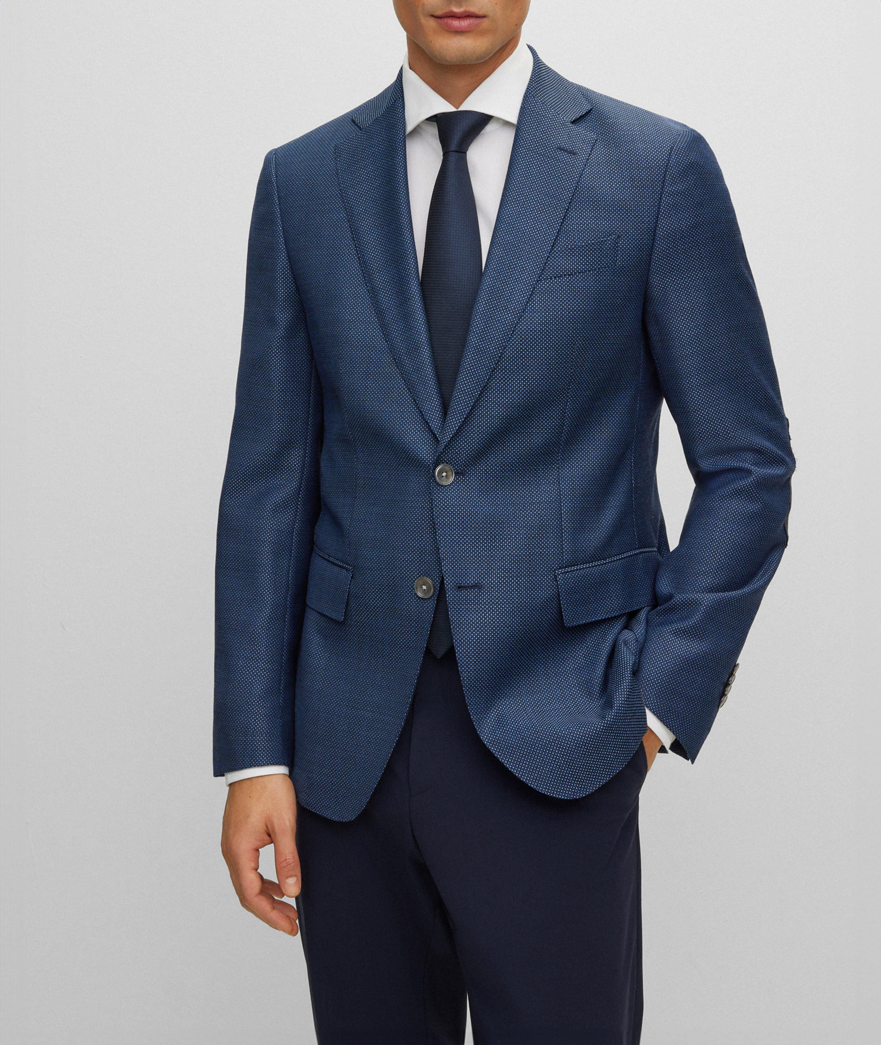 Slim Fit Twill Wool Sport Jacket image 1