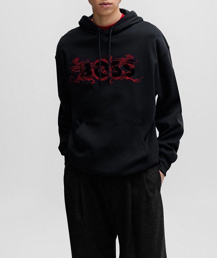 Lunar New Year Collection Cotton Hooded Sweater image 1