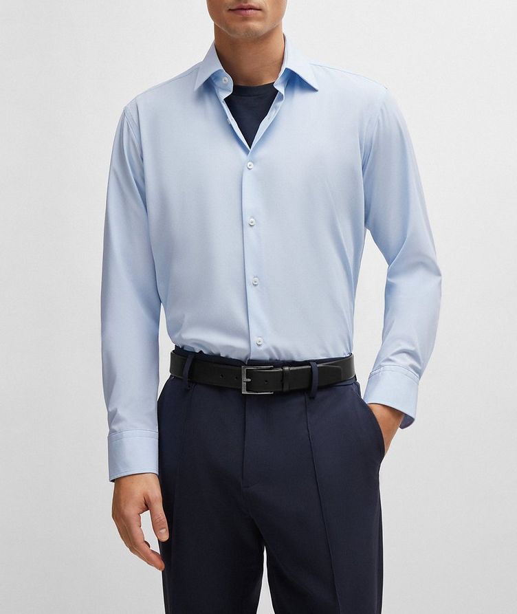 Structured Performance-Stretch Dress Shirt image 1