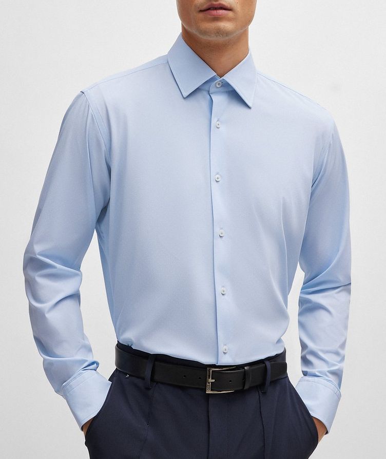Structured Performance-Stretch Dress Shirt image 3