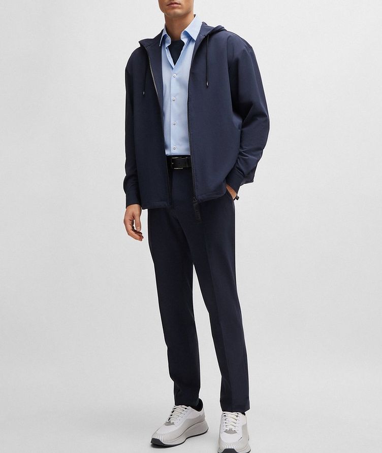 Structured Performance-Stretch Dress Shirt image 5