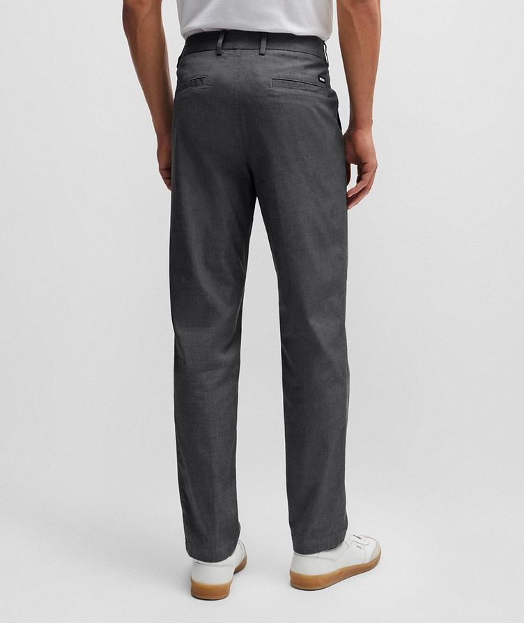 Kane Micro-Patterned Stretch-Cotton Trousers image 3