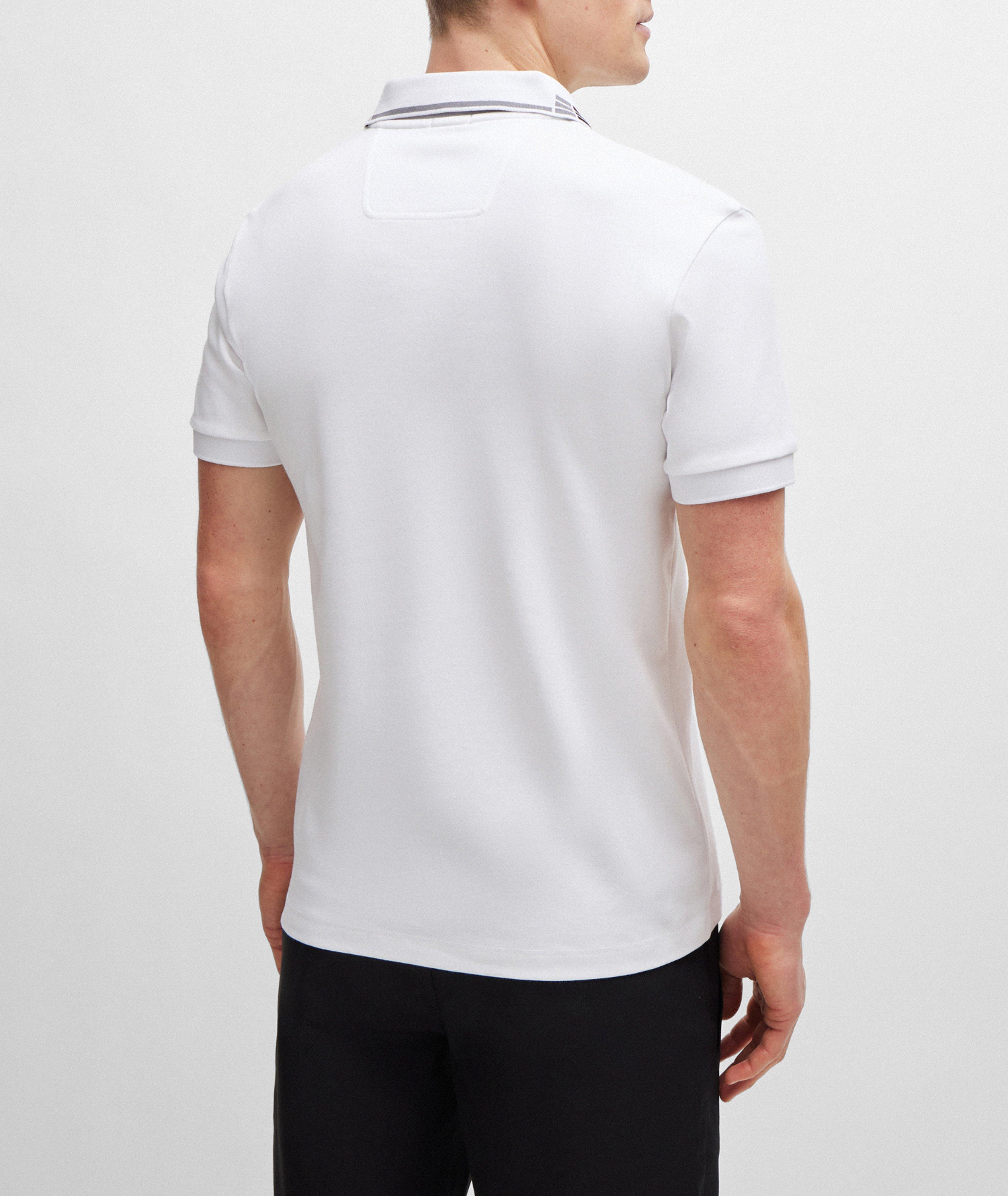 Slim-Fit Interlock Cotton Polo image 2