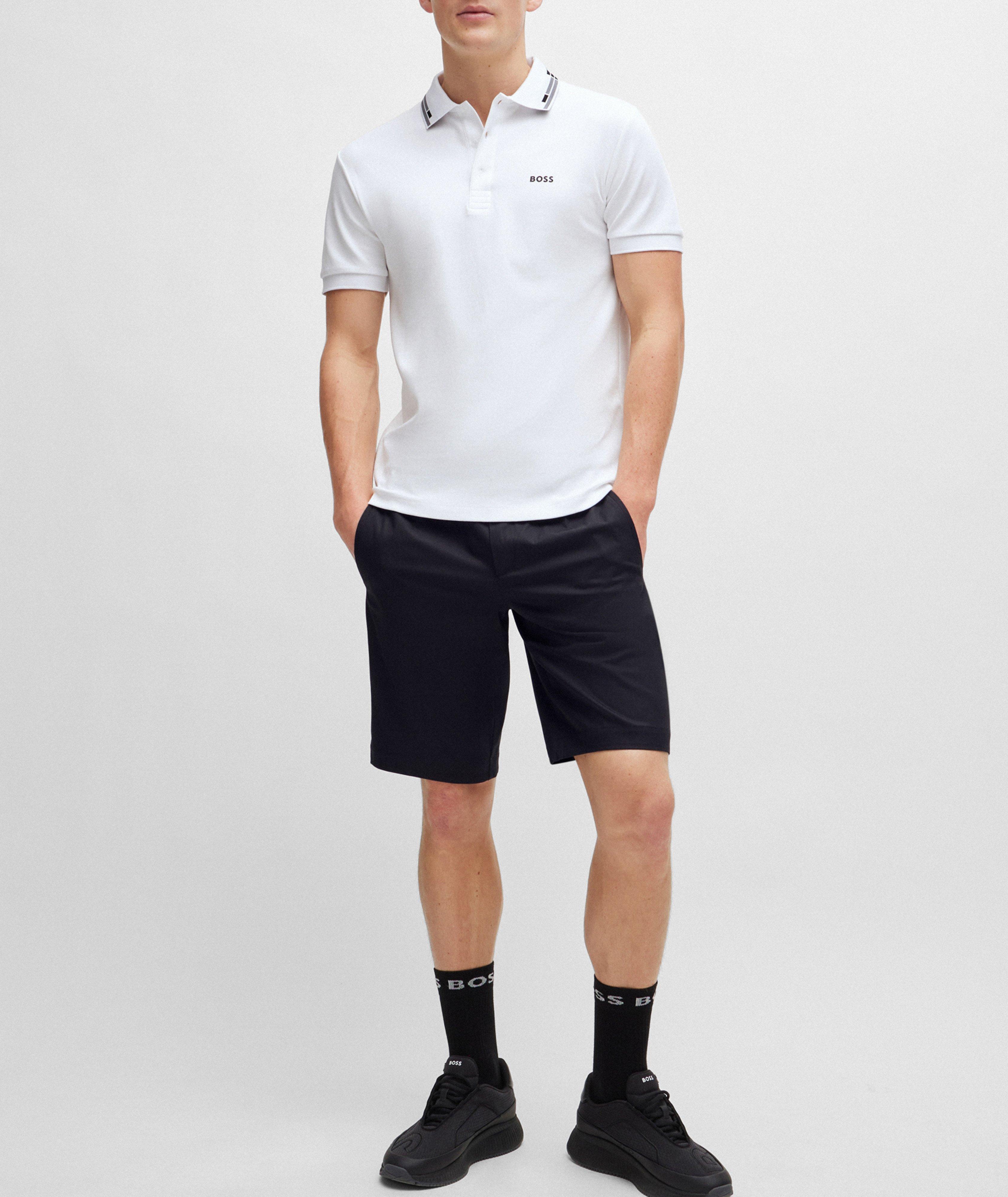 Slim-Fit Interlock Cotton Polo image 4