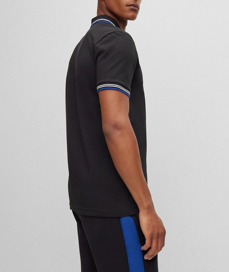 Paul Curved Stretch-Cotton Knit Polo image 2