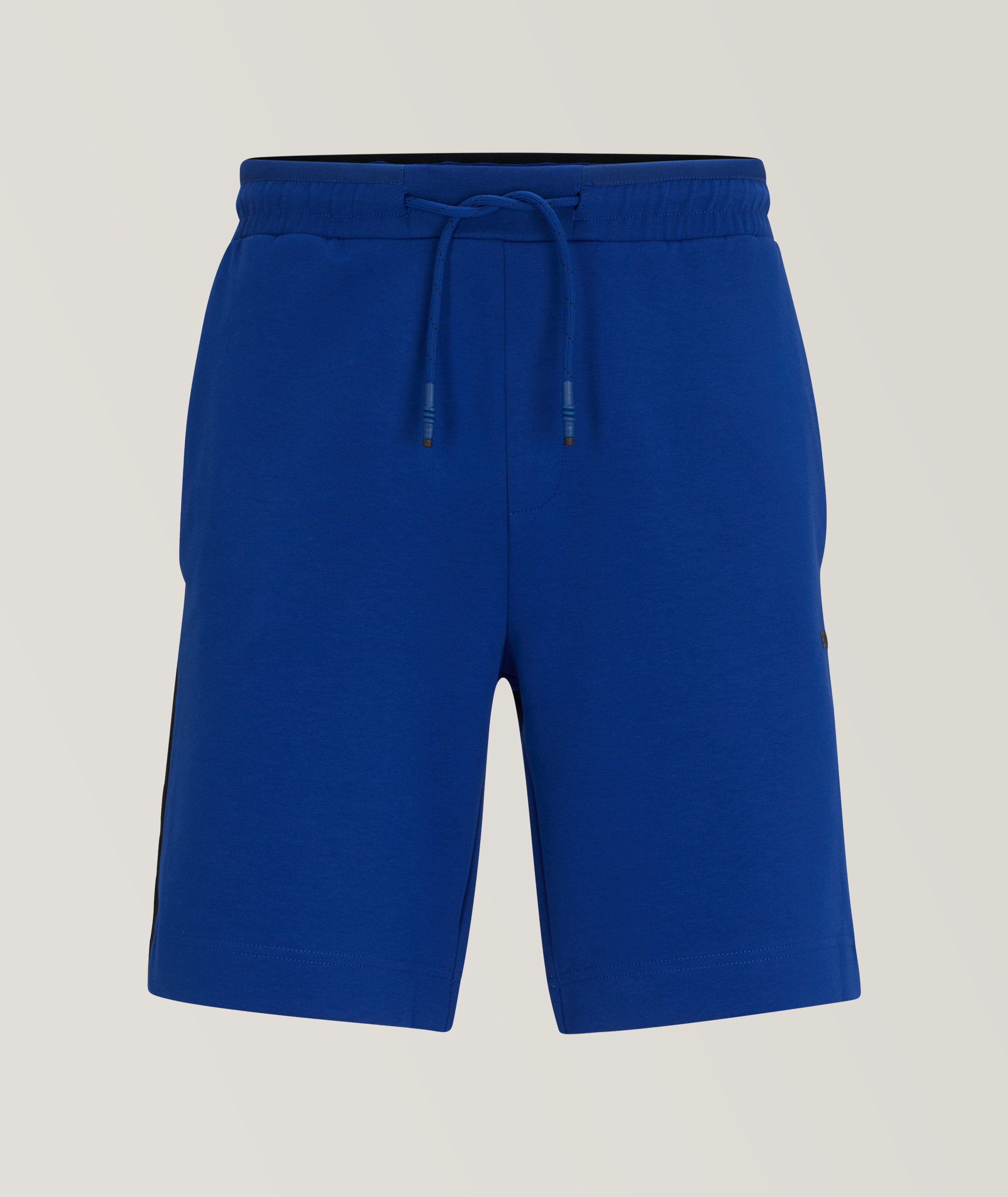 Cotton Blend Drawstring Shorts image 0
