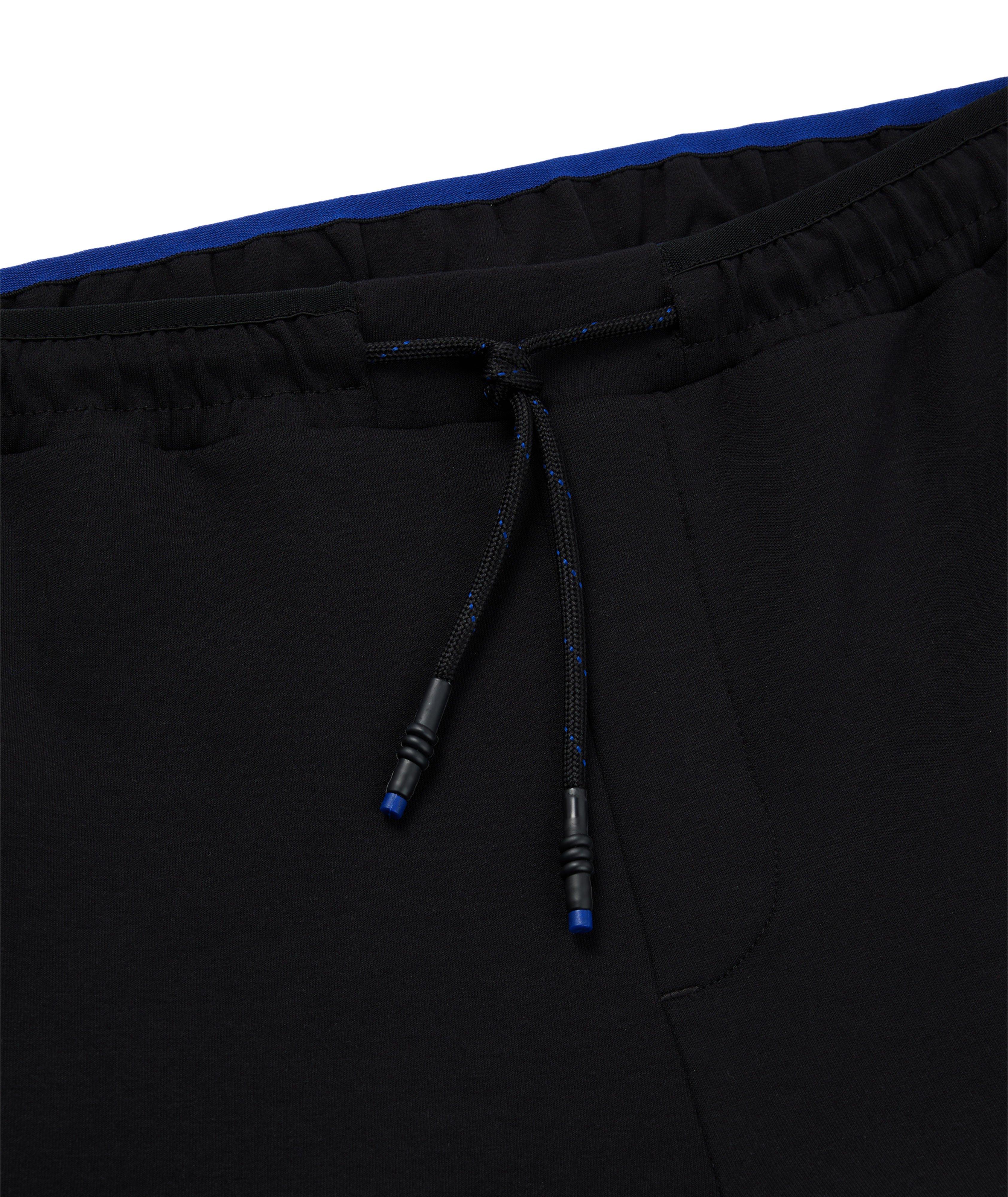 Stripe Tape Cotton Blend Trackpants image 1