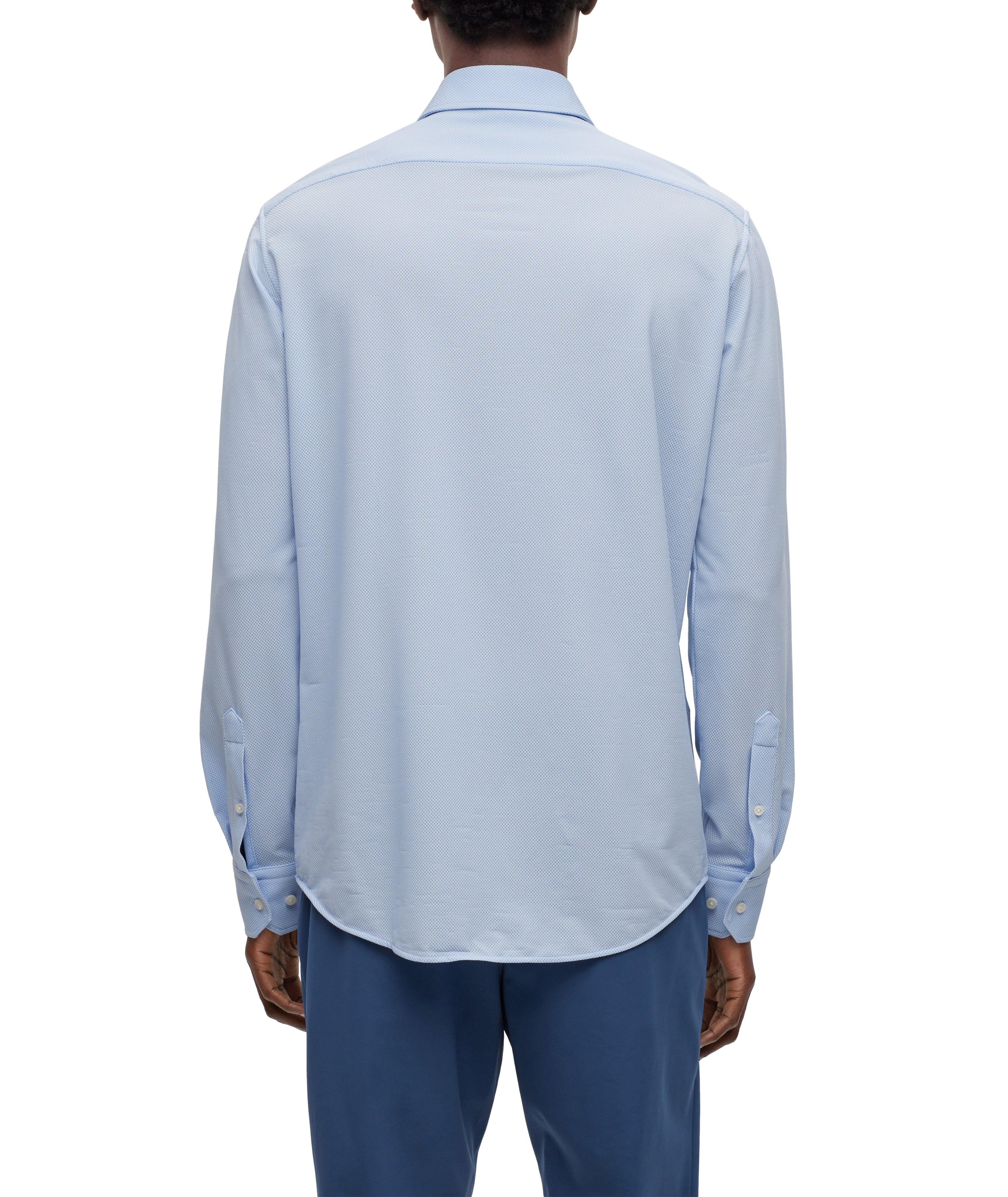 Chemise habillée en tissu extensible de coupe contemporaine image 2