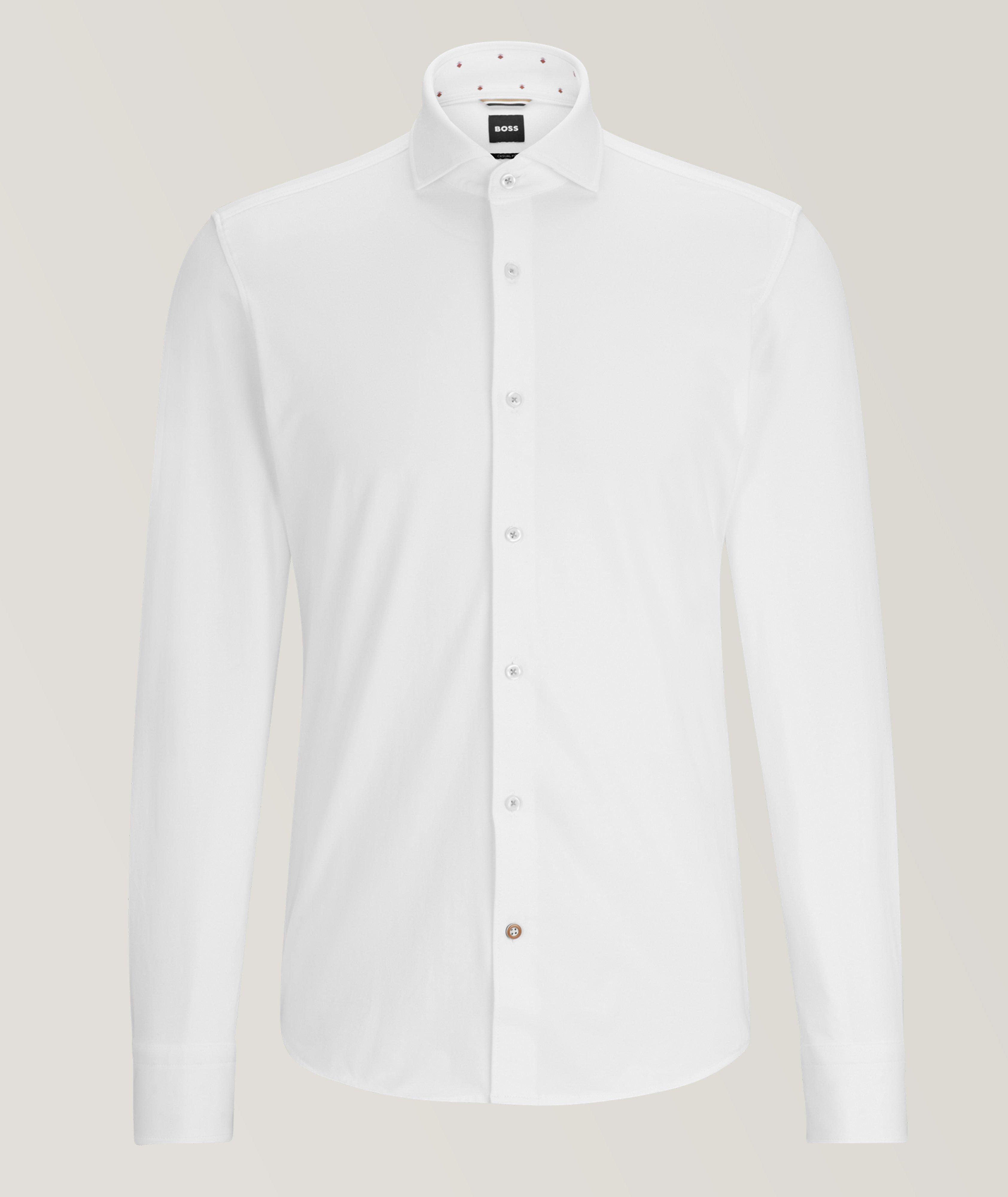 Stretch-Cotton Dress Shirt image 0