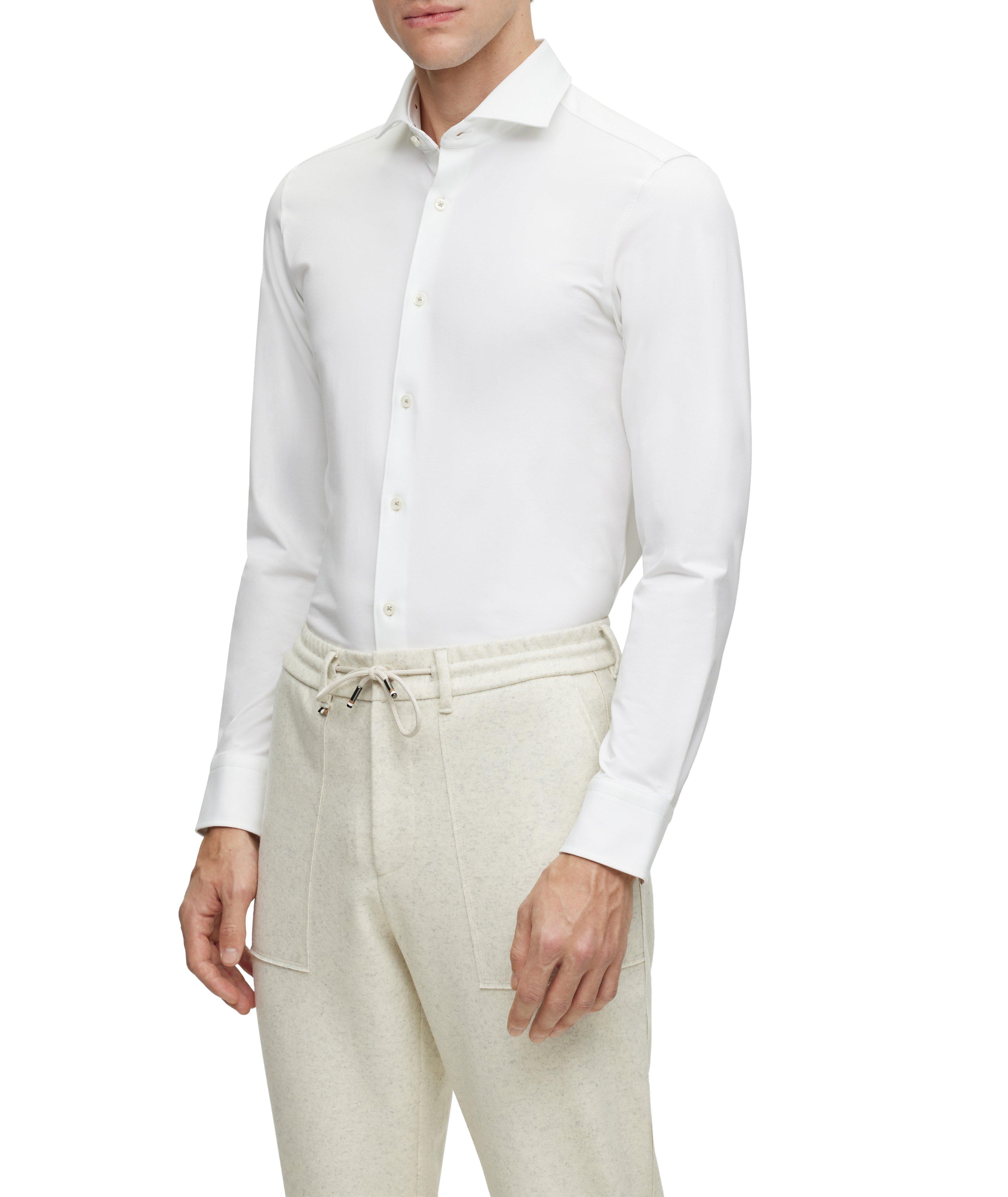 Stretch-Cotton Dress Shirt image 1