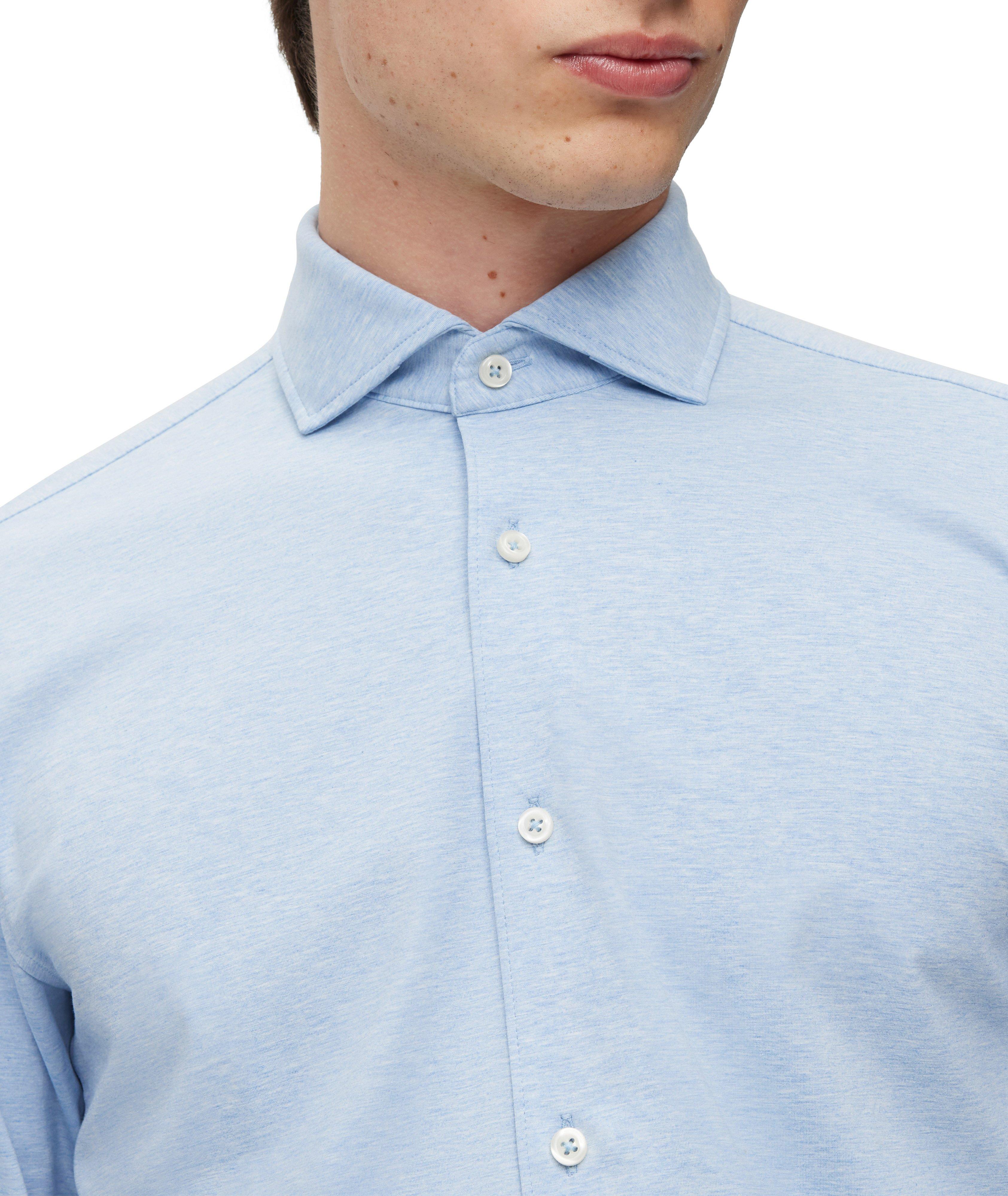 Stretch-Jersey Cotton Dress Shirt image 4