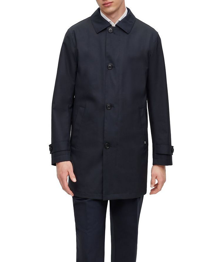 Water-Repellent Stretch-Wool Coat image 1
