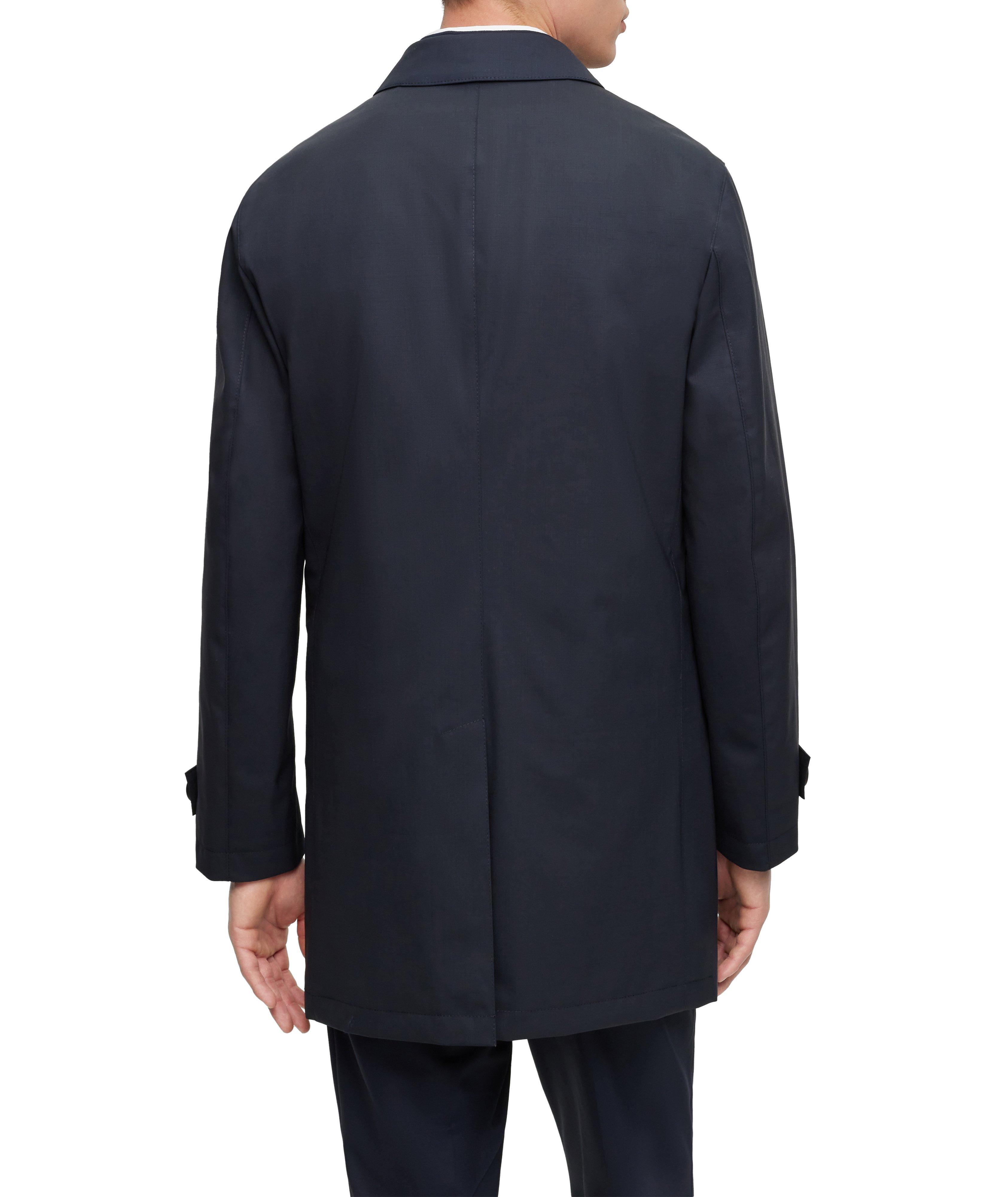 Water-Repellent Stretch-Wool Coat image 2