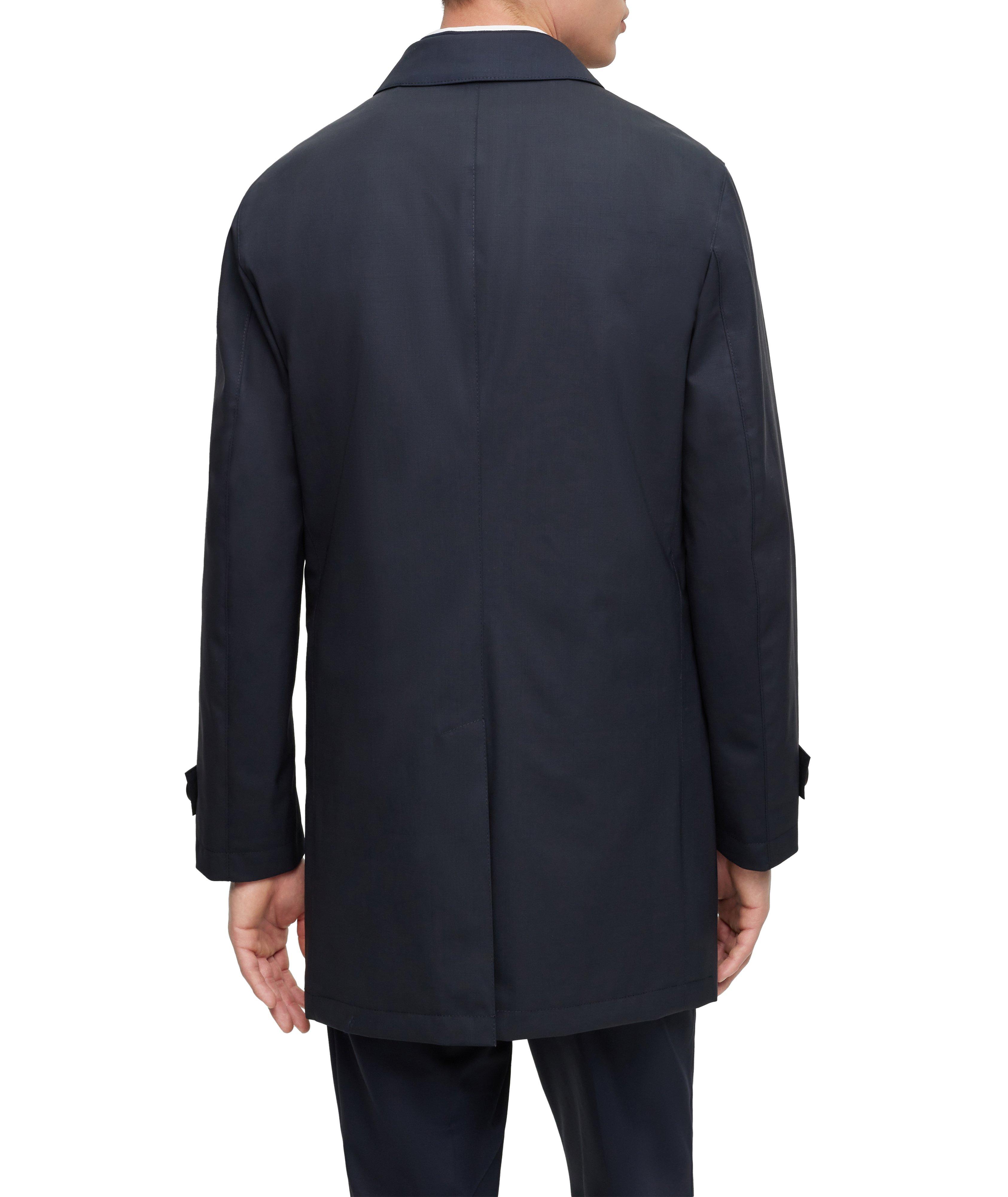 Water-Repellent Stretch-Wool Coat image 2