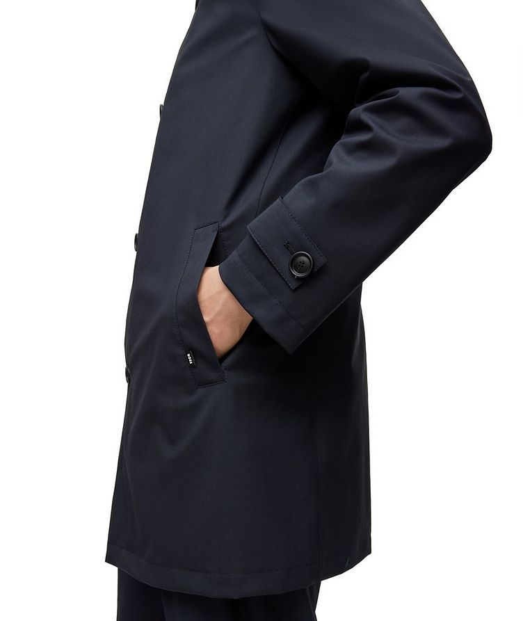 Water-Repellent Stretch-Wool Coat image 4