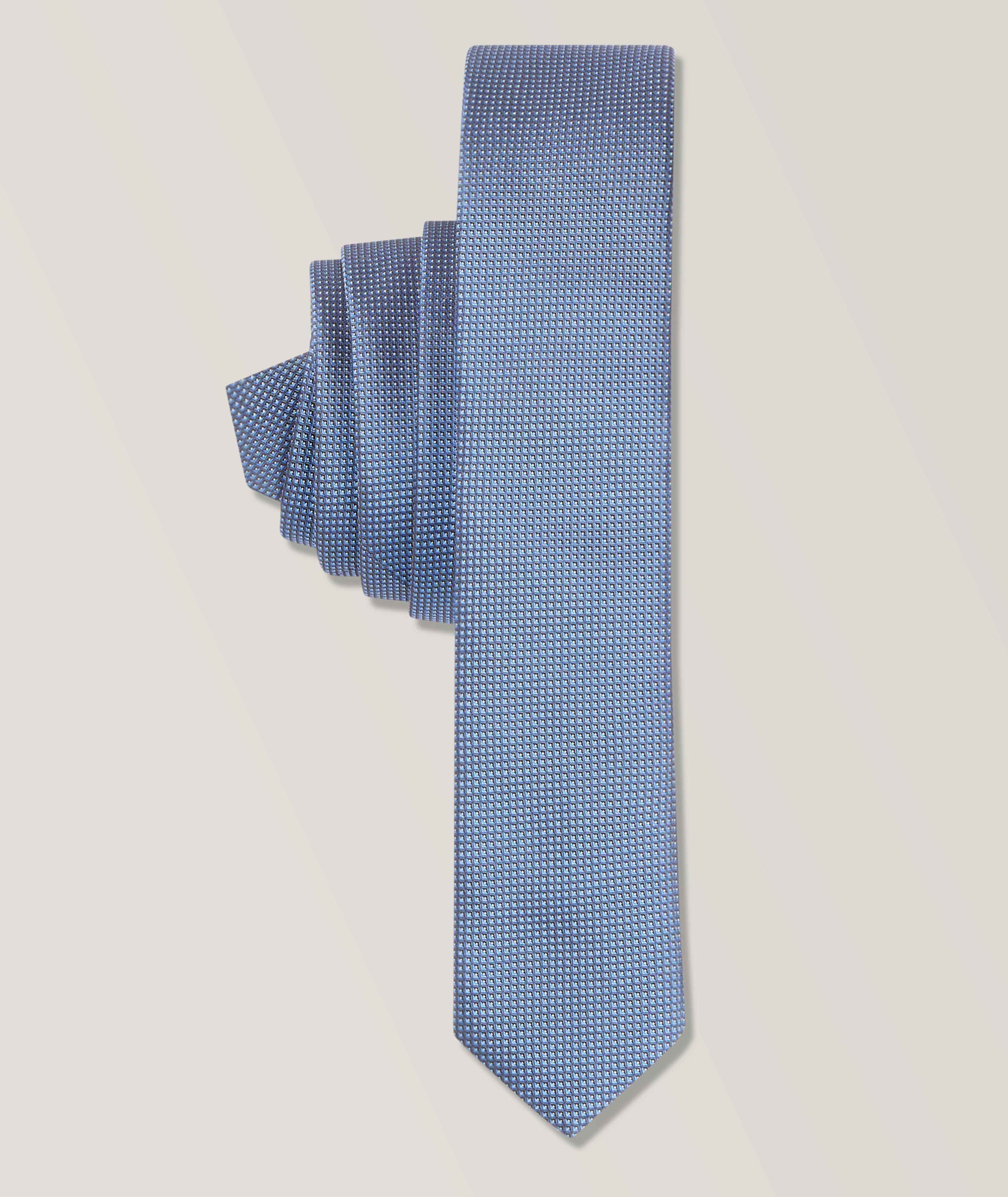 Micro-Neat Silk Tie image 1