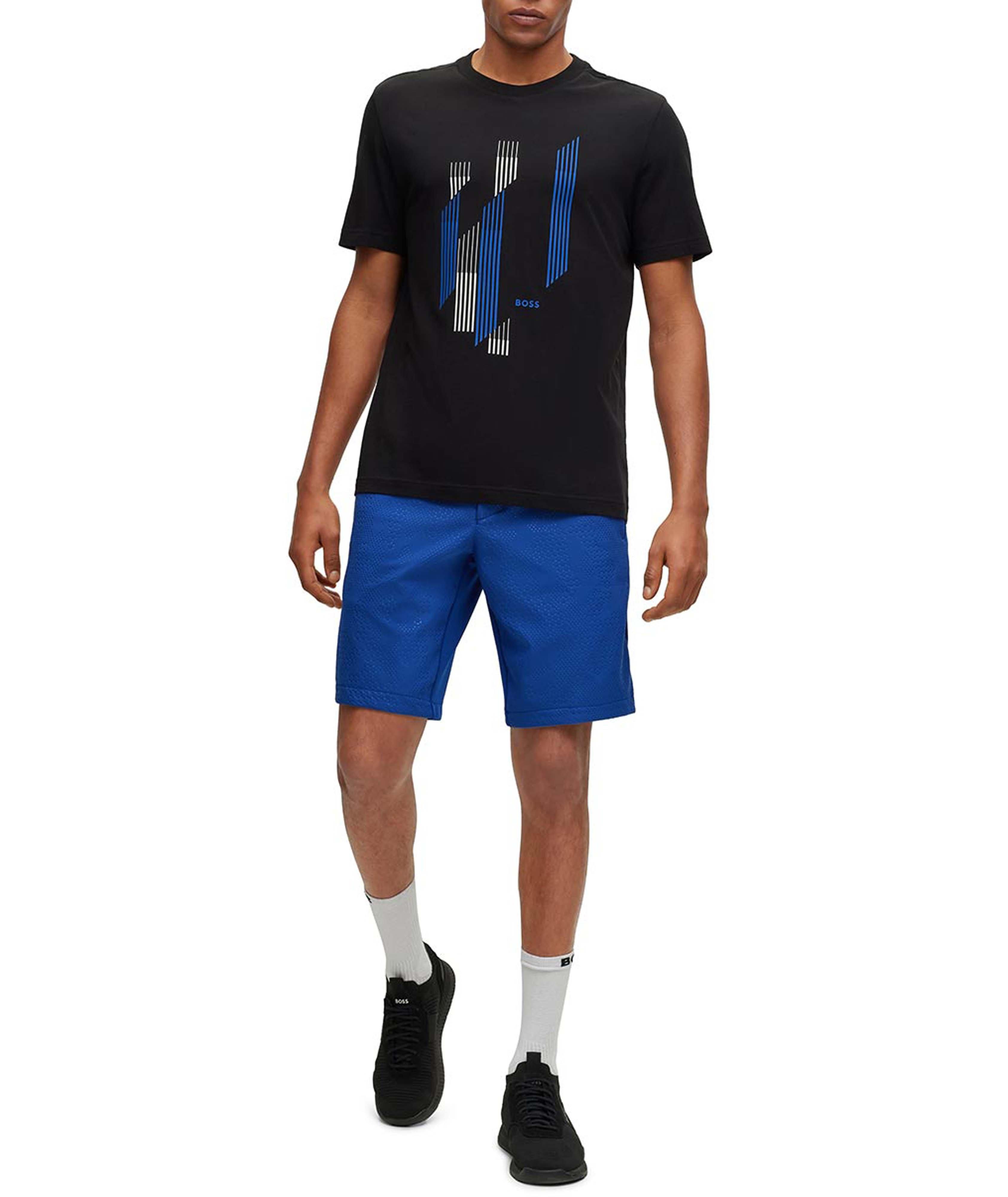 Geometric Print Jersey Cotton T-Shirt image 3