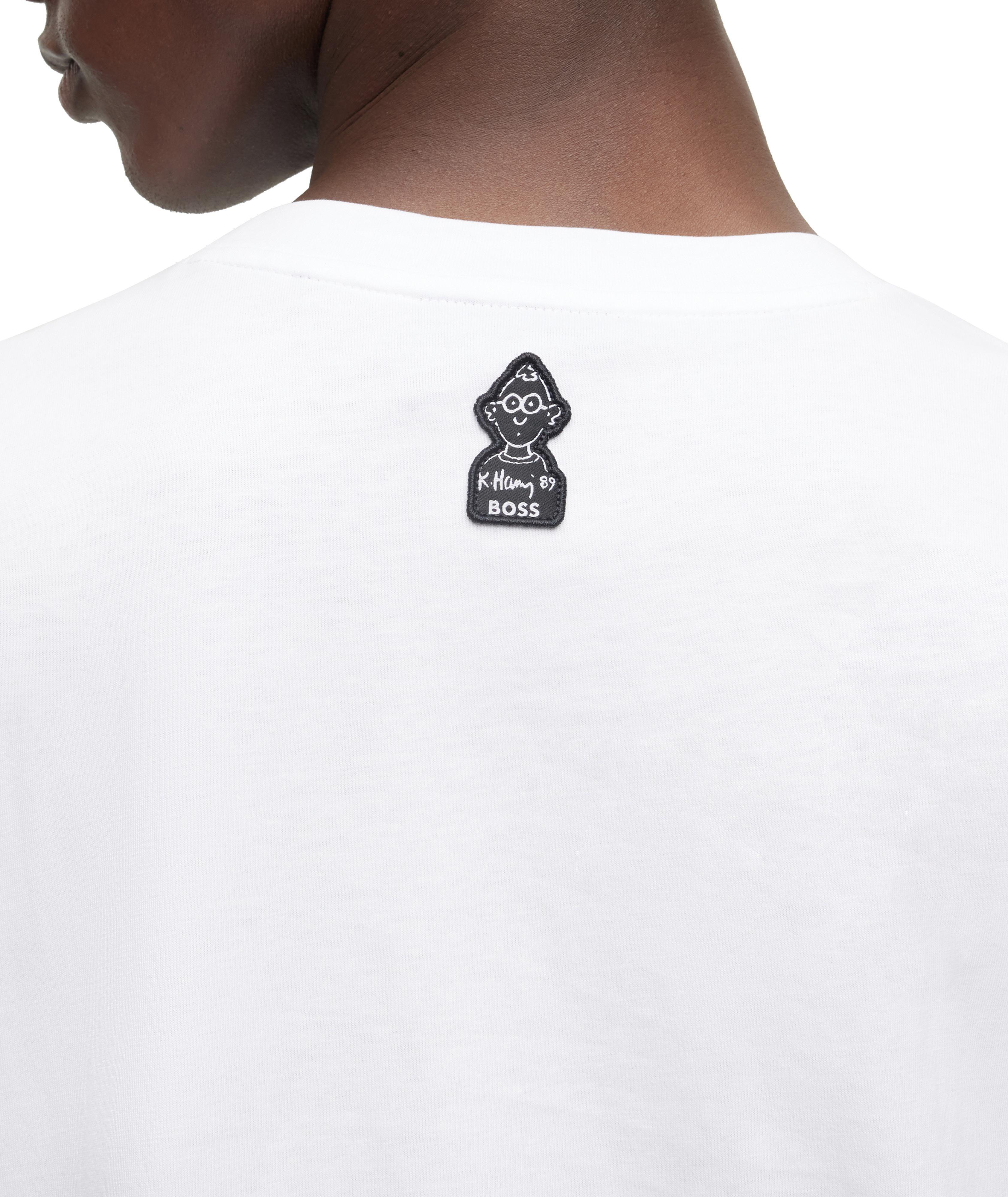 T-shirt imprimé en coton, collection Keith Haring image 2