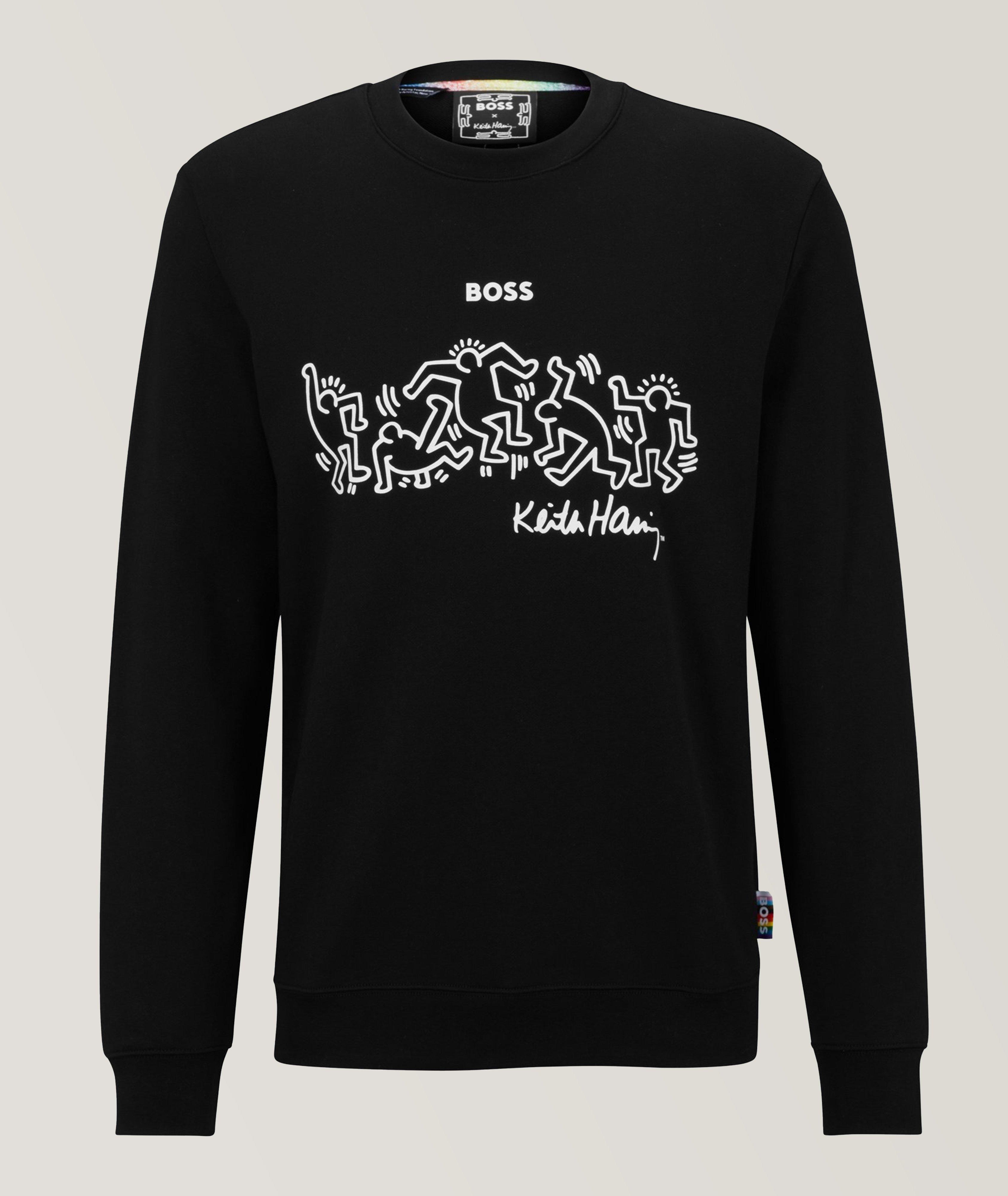 Pull en coton extensible, collection Keith Haring image 0