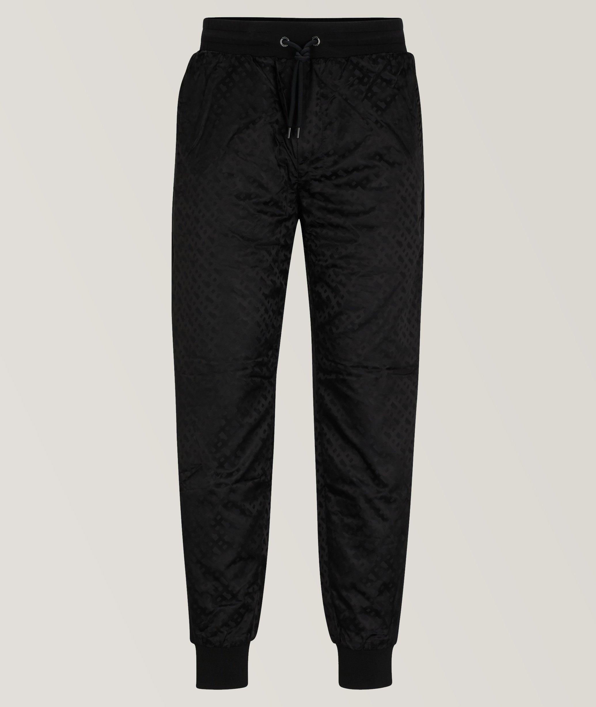 All-Over Monogram Drawstring Trackpants image 0