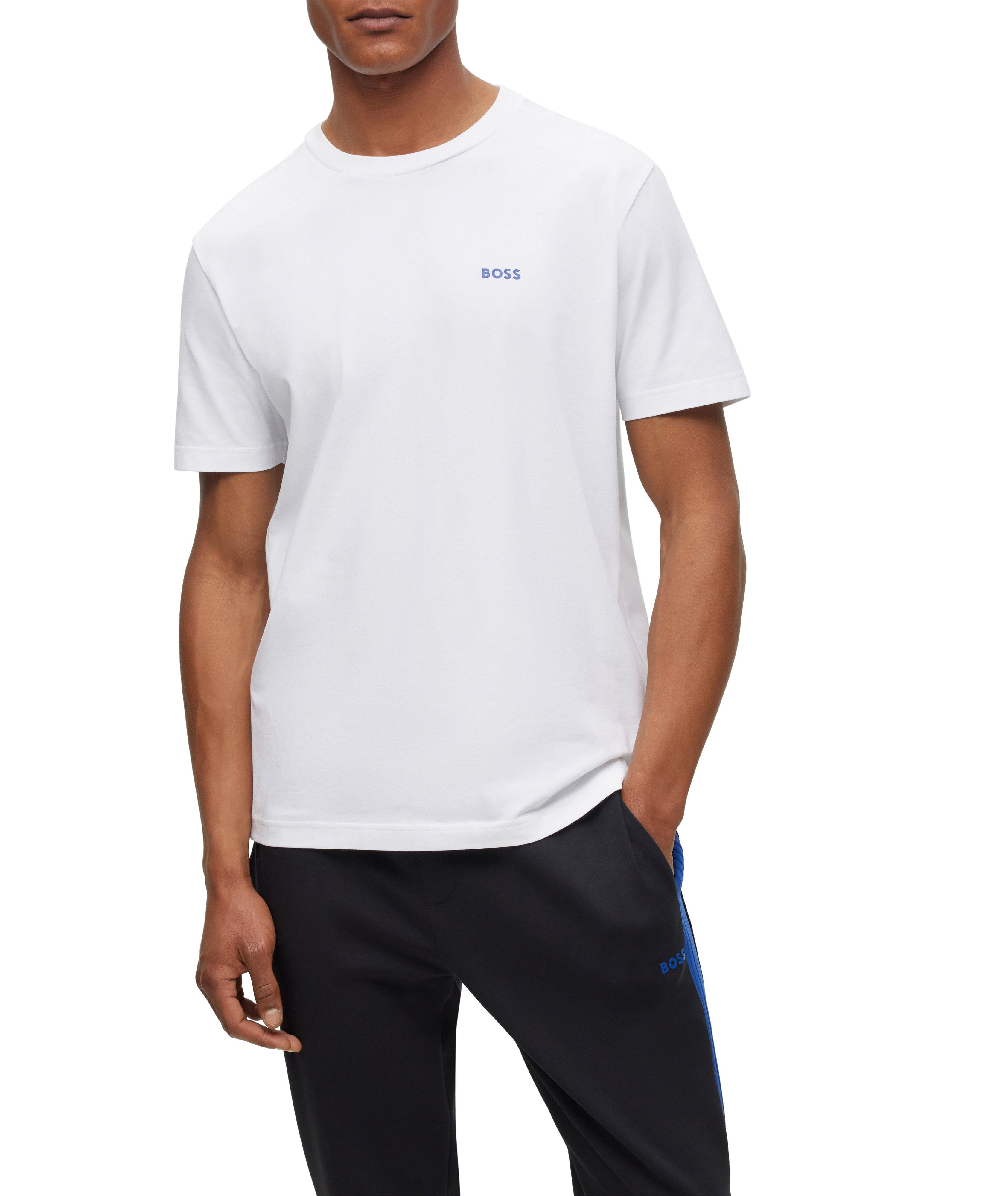 T-shirt en coton extensible image 1