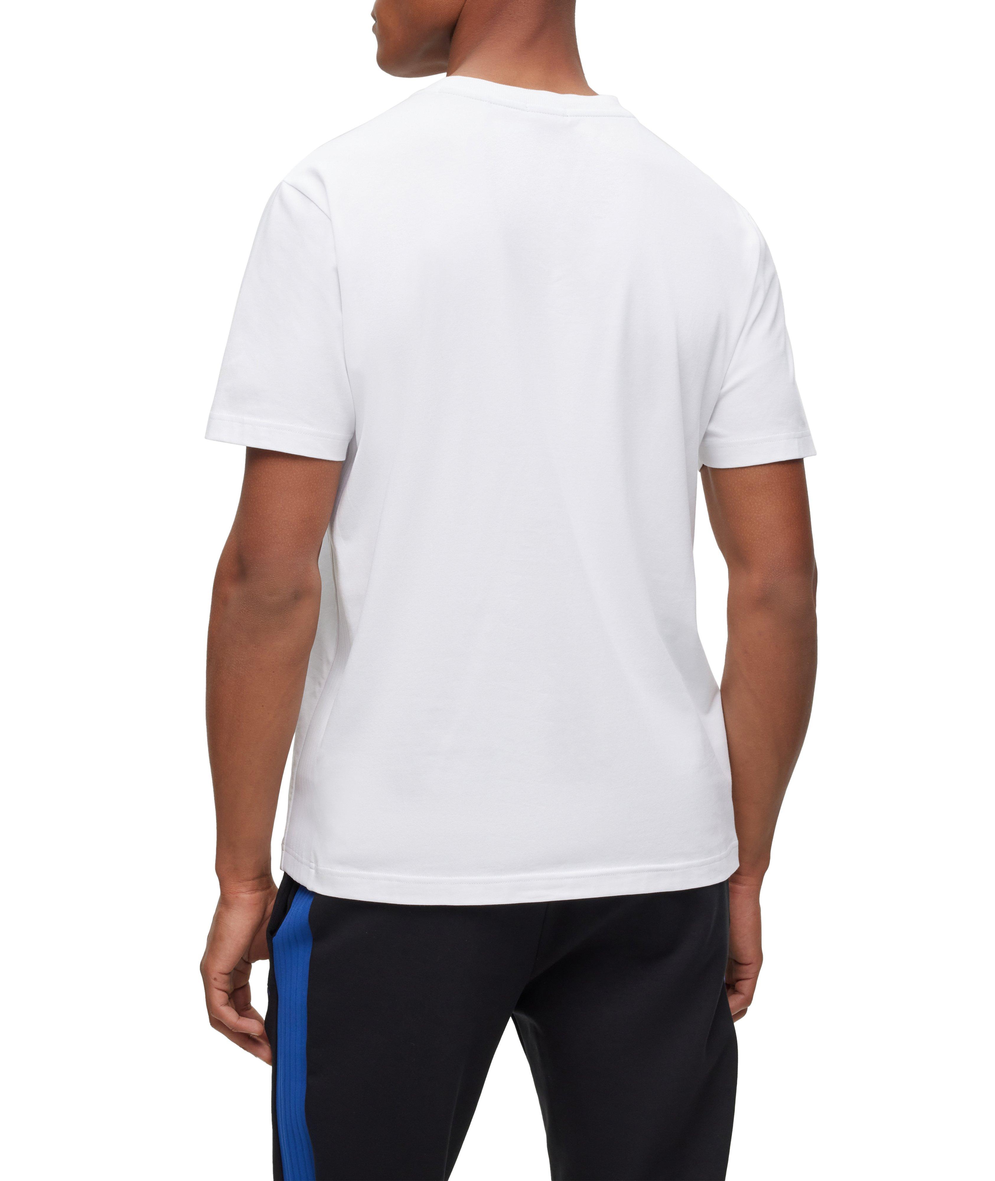 T-shirt en coton extensible image 2