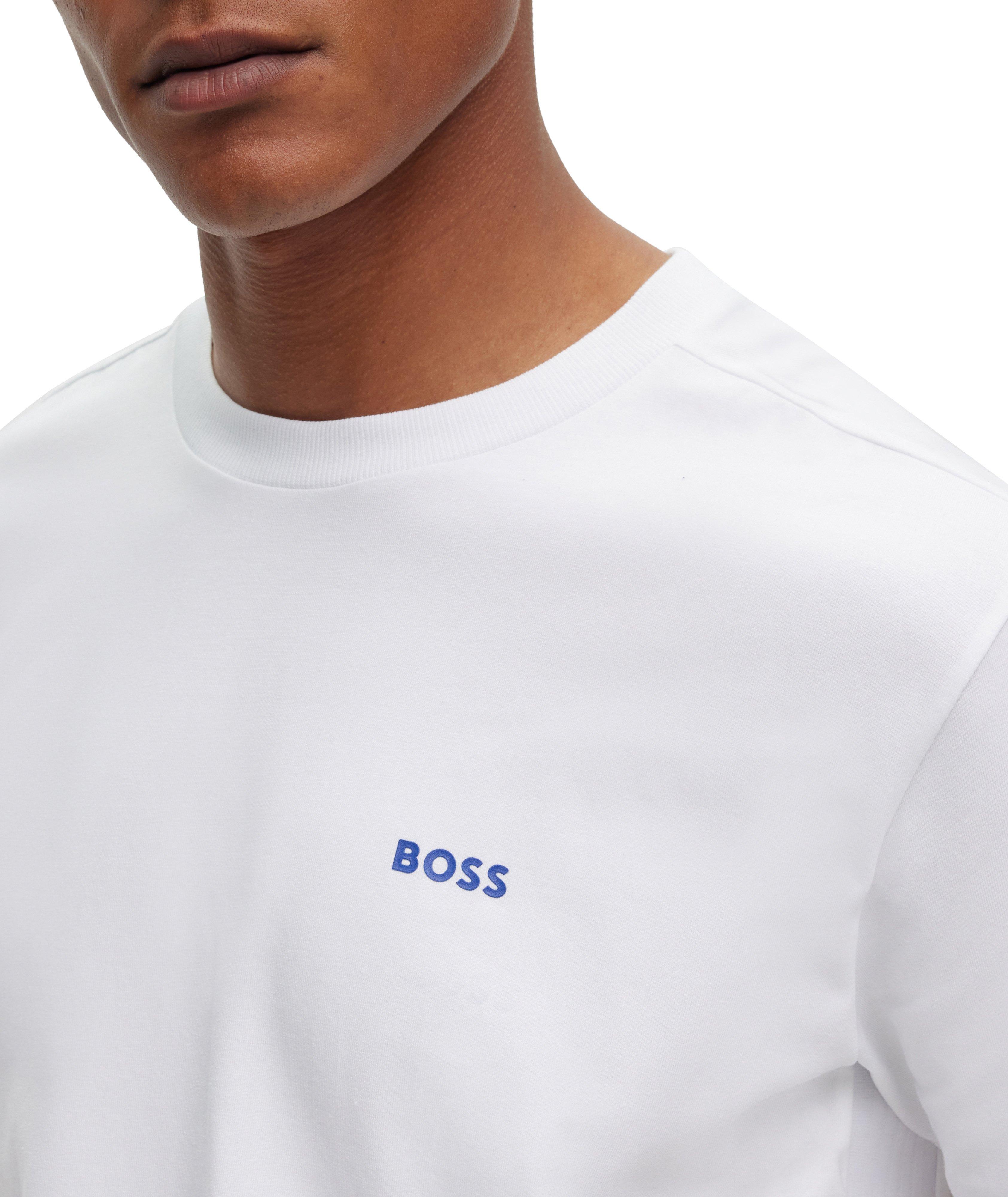 T-shirt en coton extensible image 3