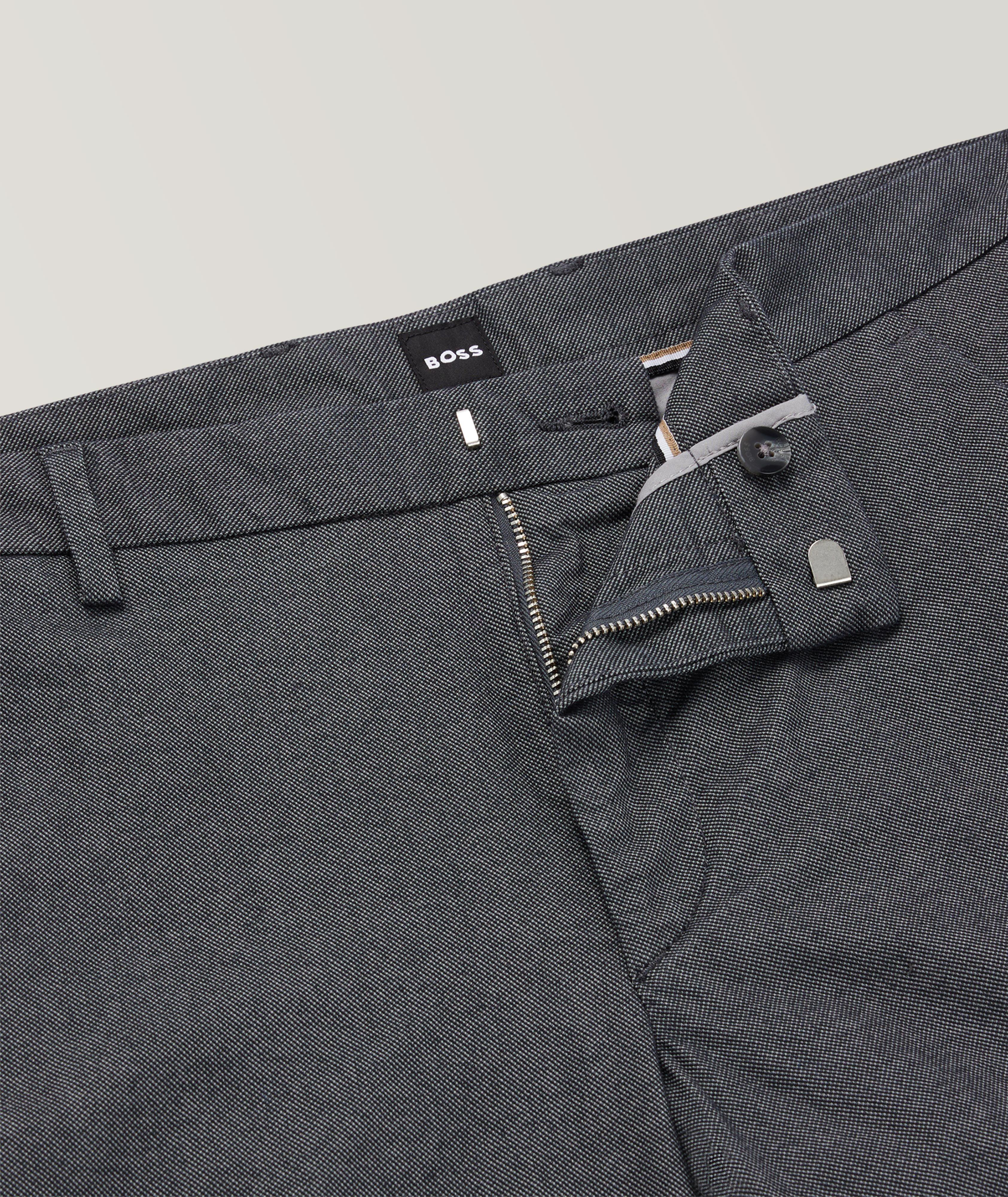 Kaito Two-Tone Stretch-Cotton Chino Pants  image 1