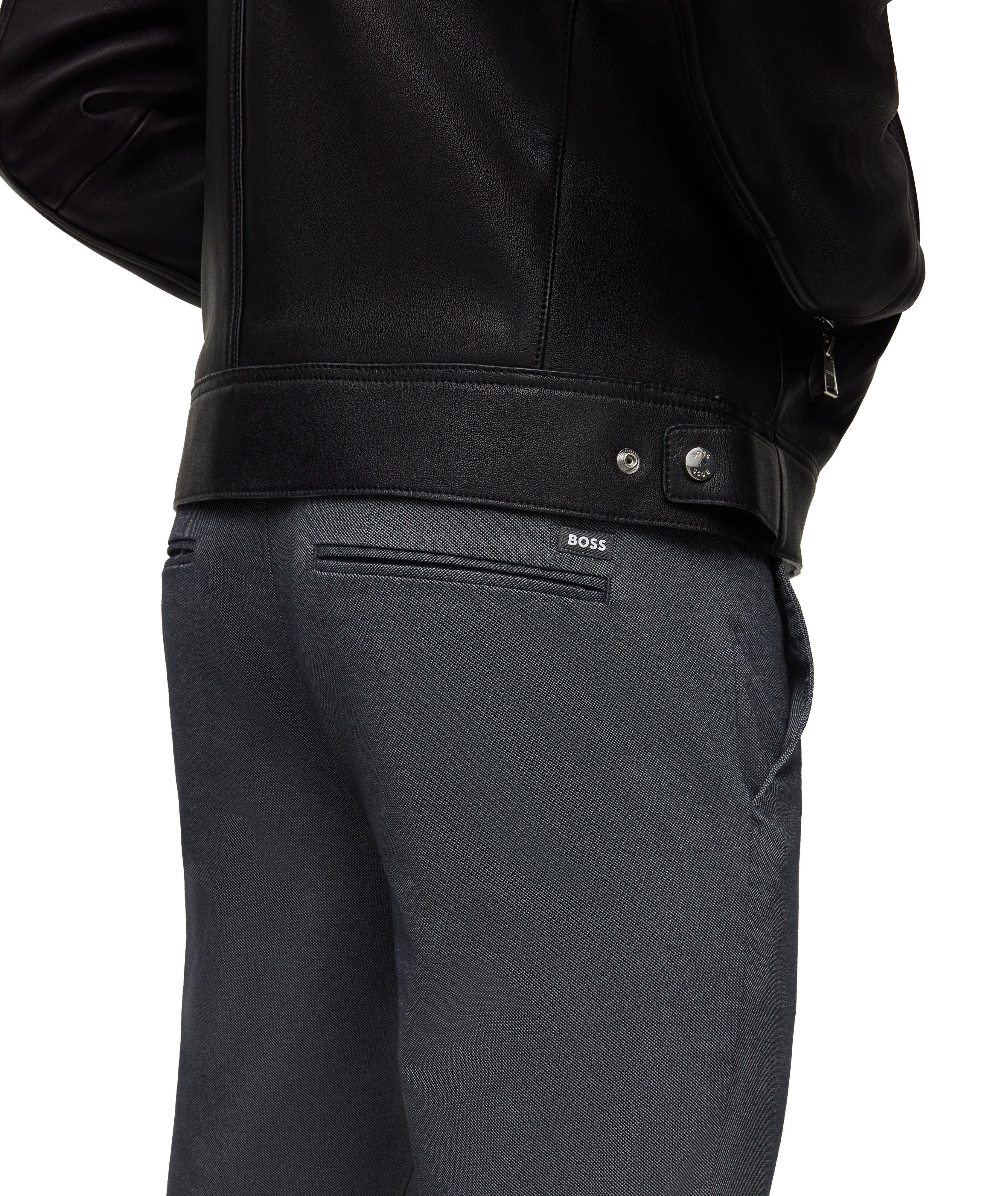 Kaito Two-Tone Stretch-Cotton Chino Pants  image 4