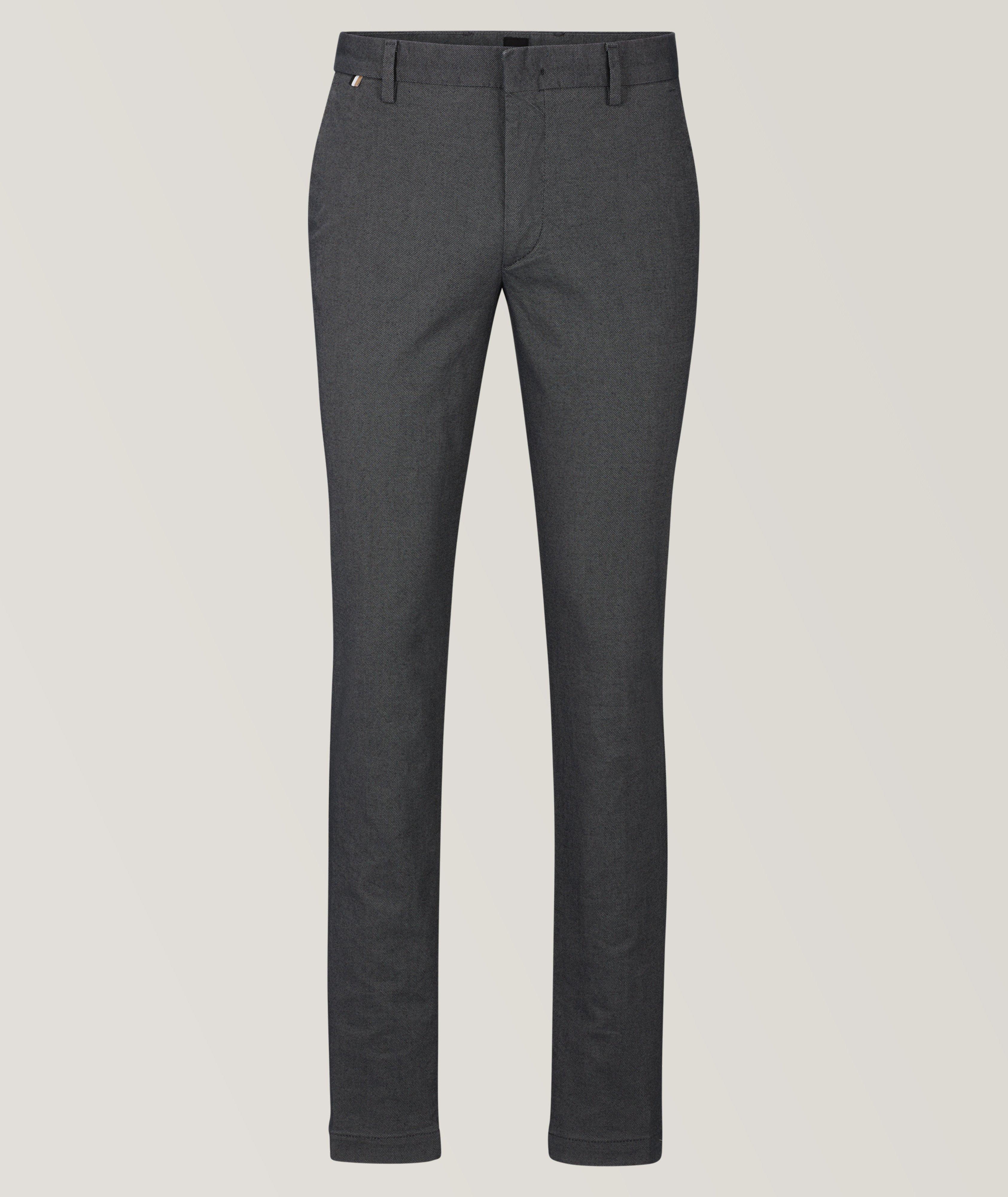 Kaito Two-Tone Stretch-Cotton Chino Pants  image 0